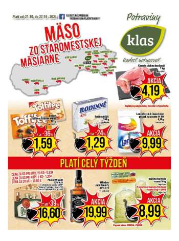 Leták Klas - 21.10.2024 - 27.10.2024.
