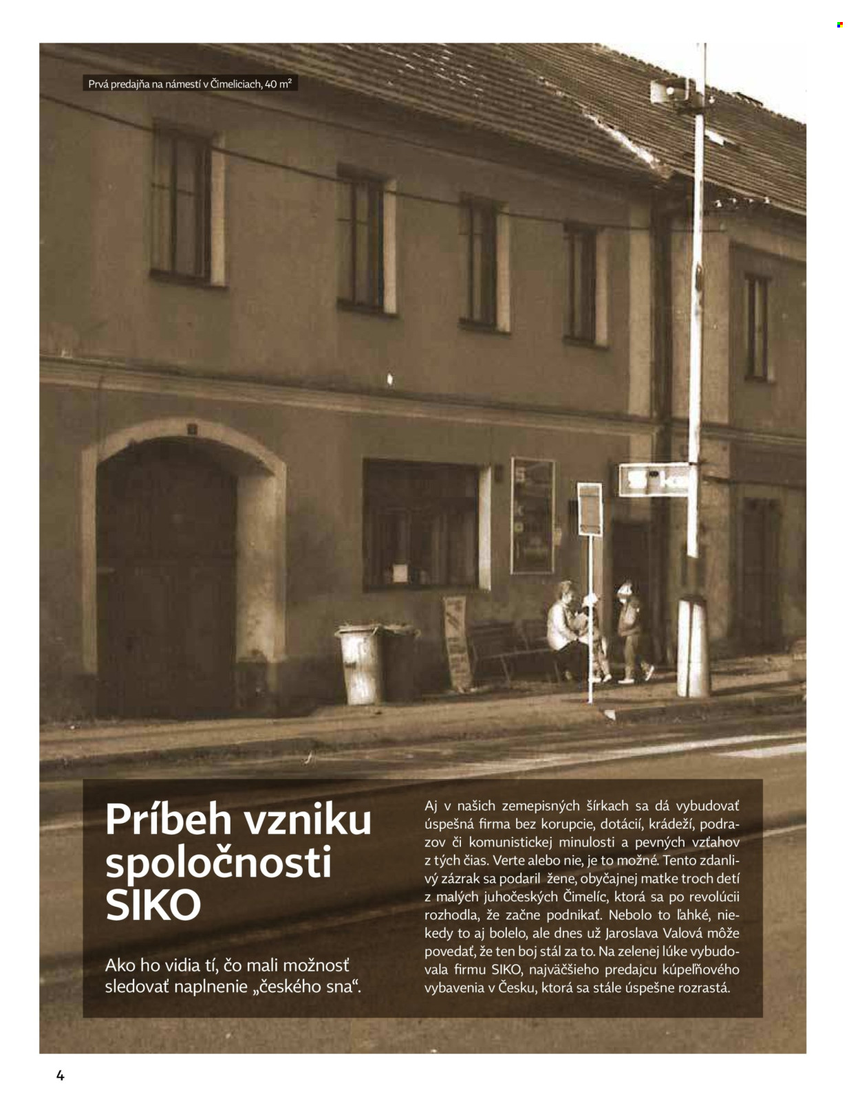 Leták SIKO. Strana 4