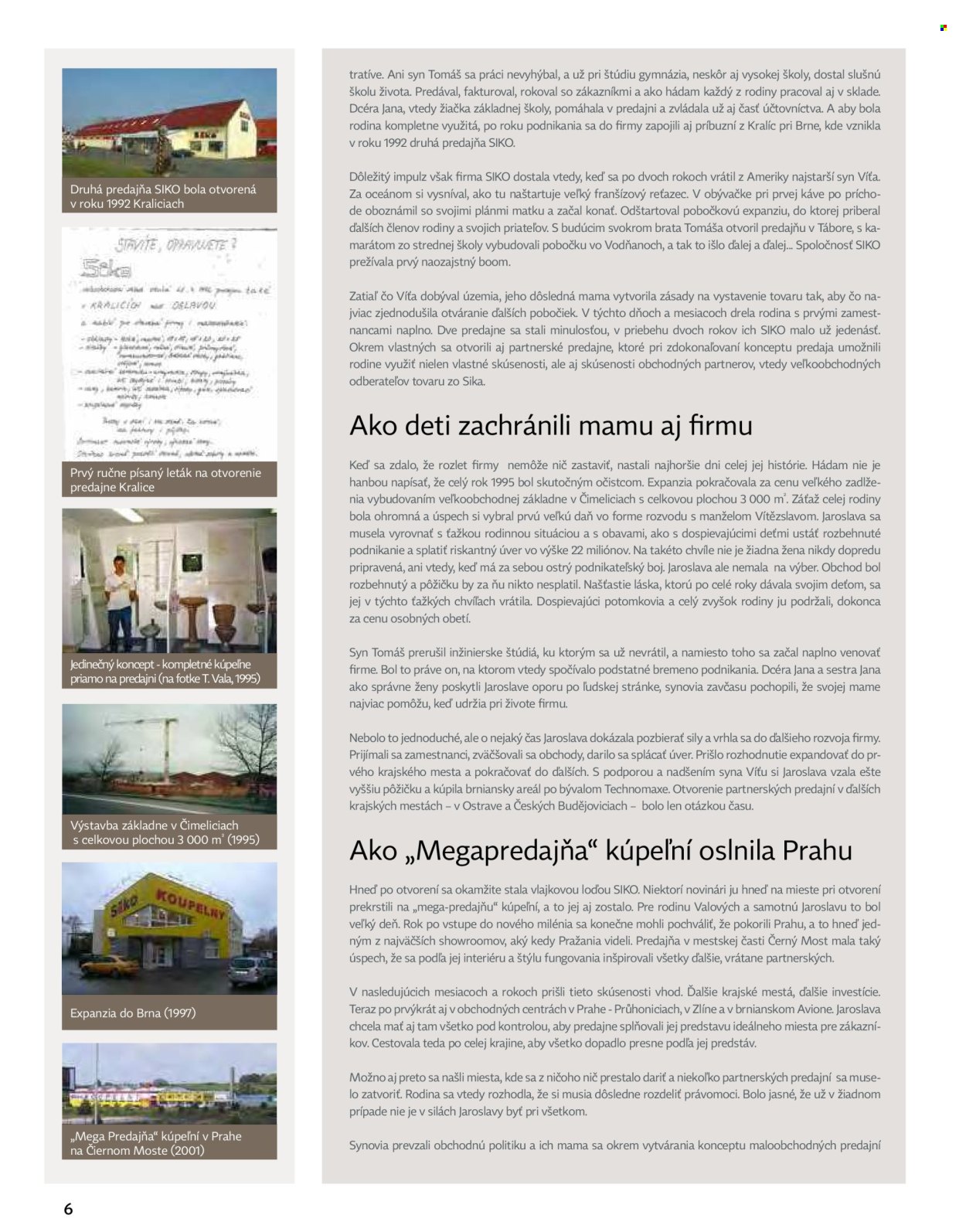 Leták SIKO. Strana 6