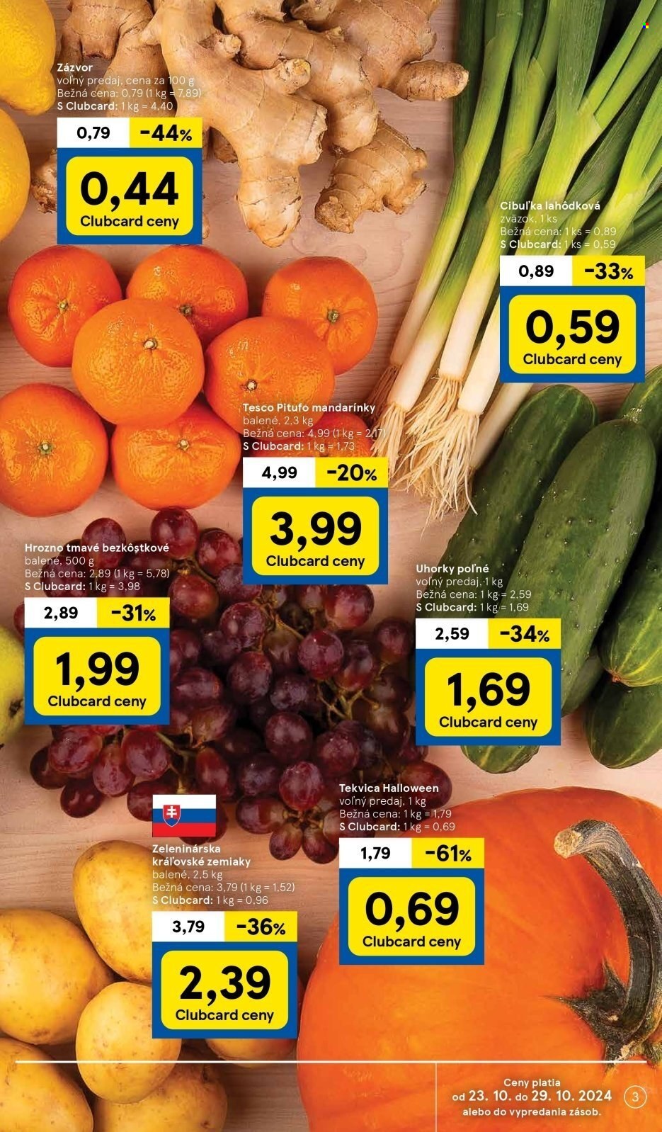 Leták TESCO - 23.10.2024 - 29.10.2024. Strana 3