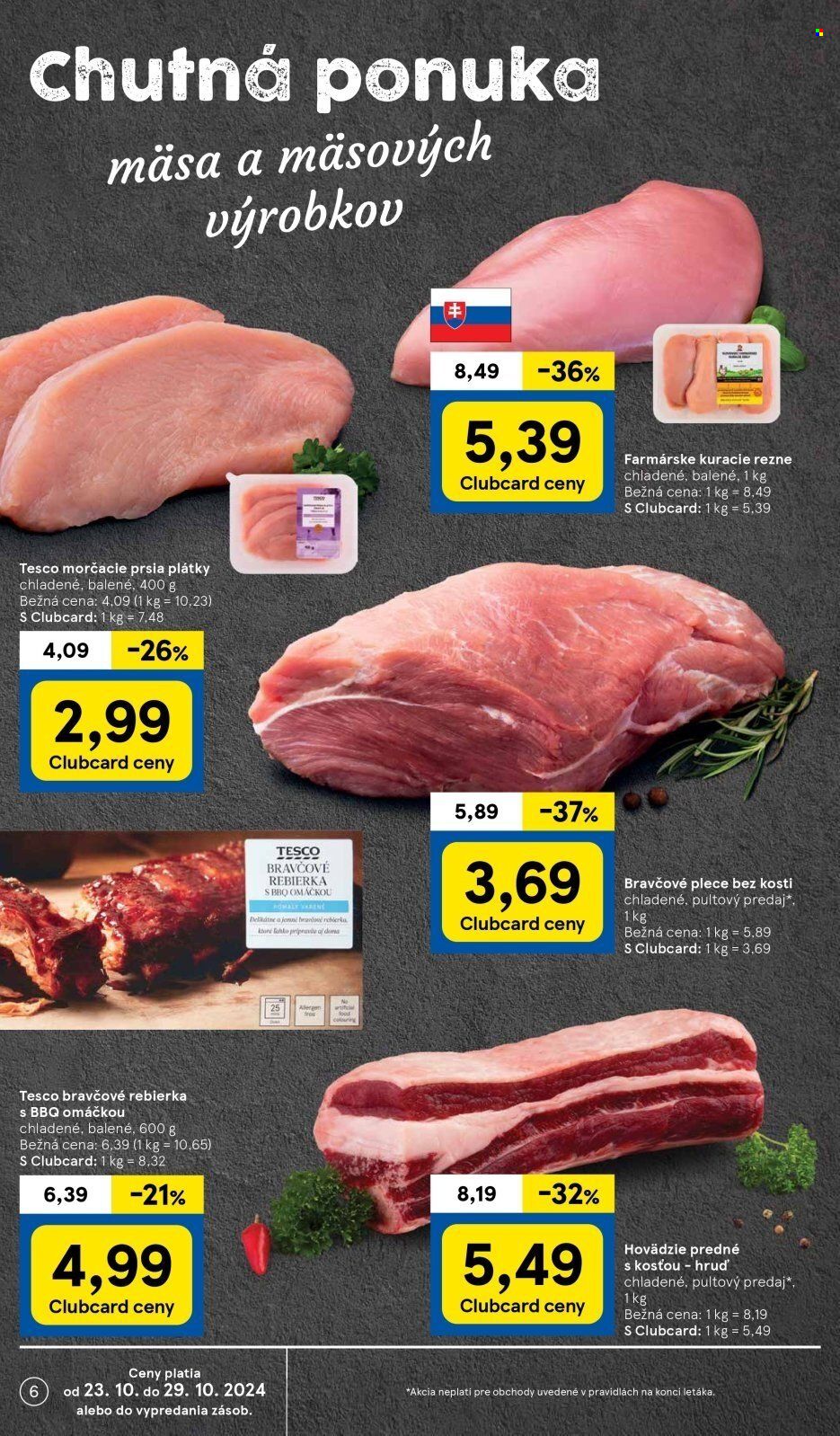 Leták TESCO - 23.10.2024 - 29.10.2024. Strana 6