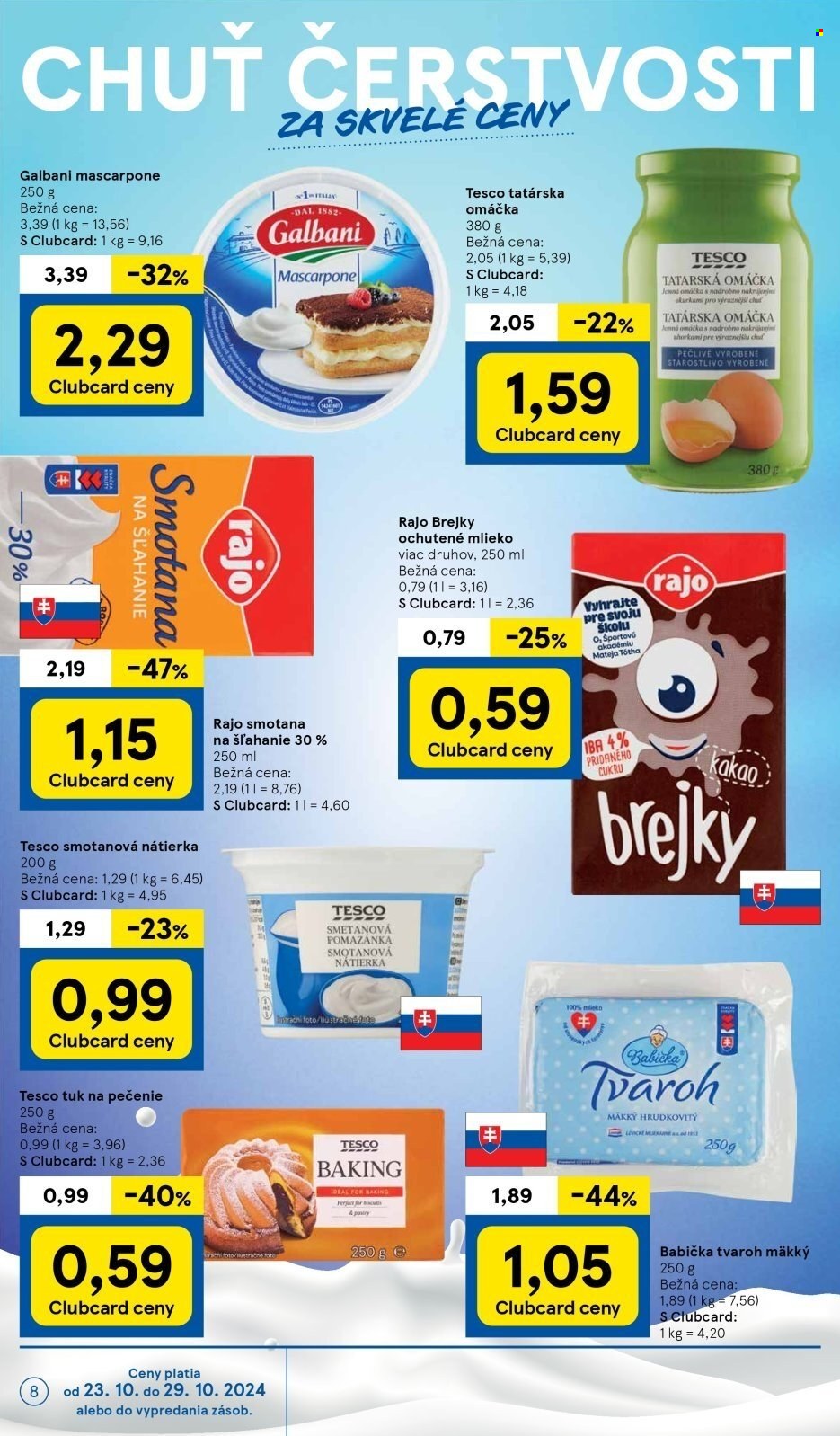 Leták TESCO - 23.10.2024 - 29.10.2024. Strana 8