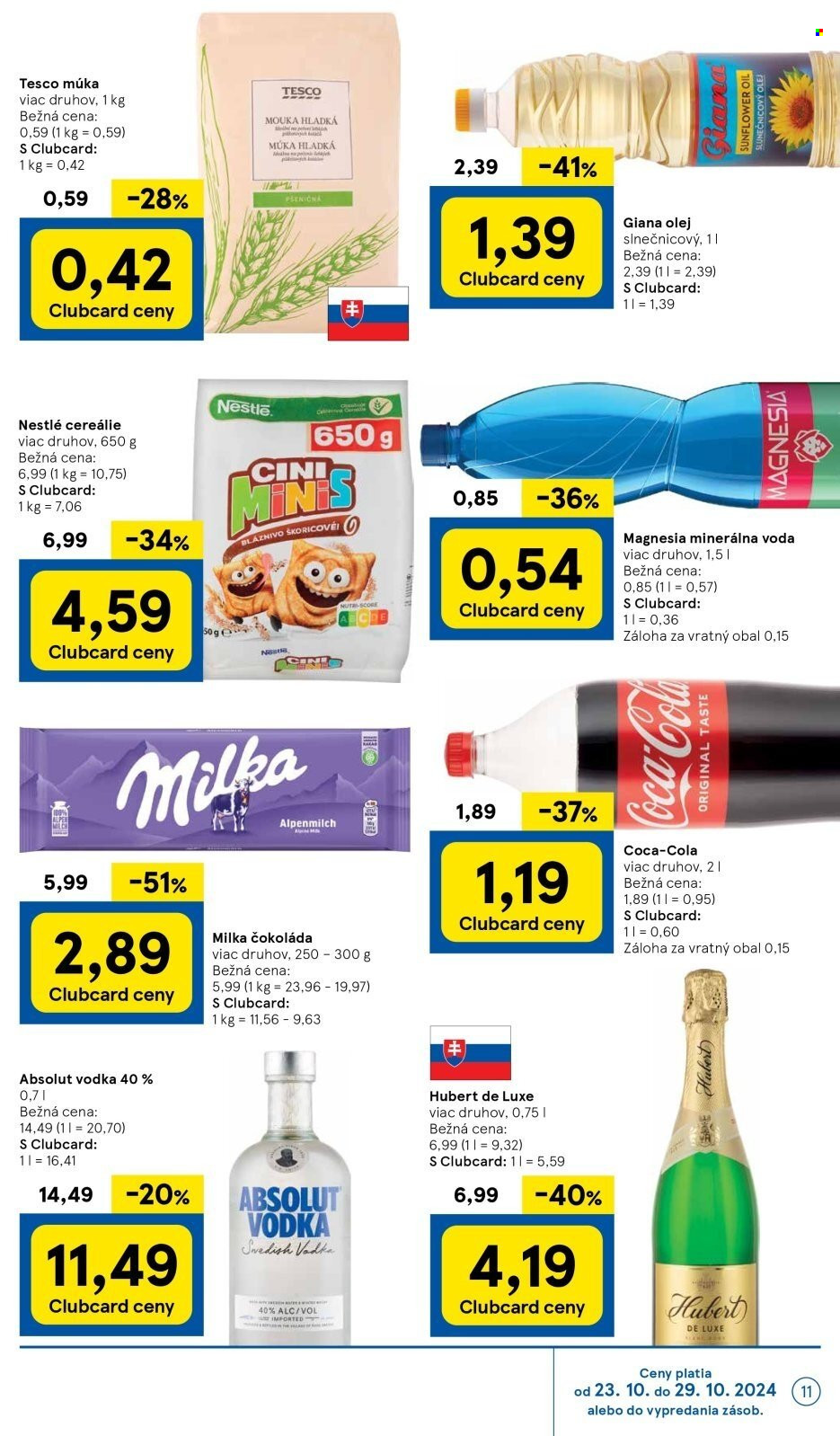 Leták TESCO - 23.10.2024 - 29.10.2024. Strana 11