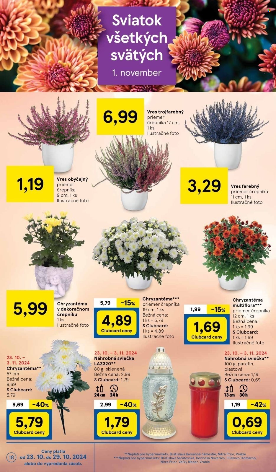 Leták TESCO - 23.10.2024 - 29.10.2024. Strana 18