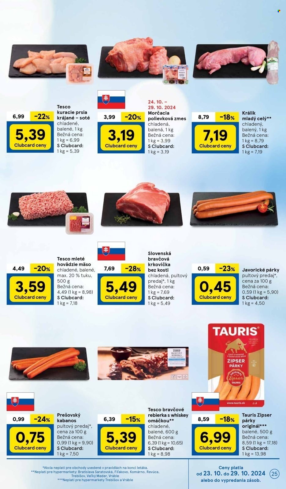 Leták TESCO - 23.10.2024 - 29.10.2024. Strana 25
