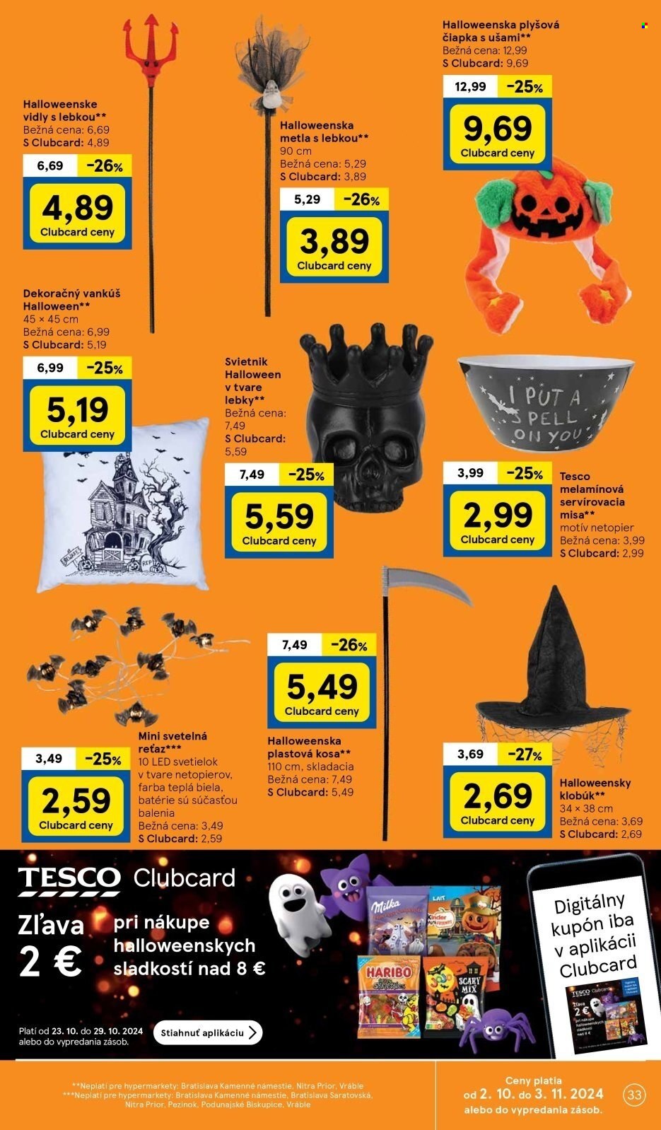 Leták TESCO - 23.10.2024 - 29.10.2024. Strana 33