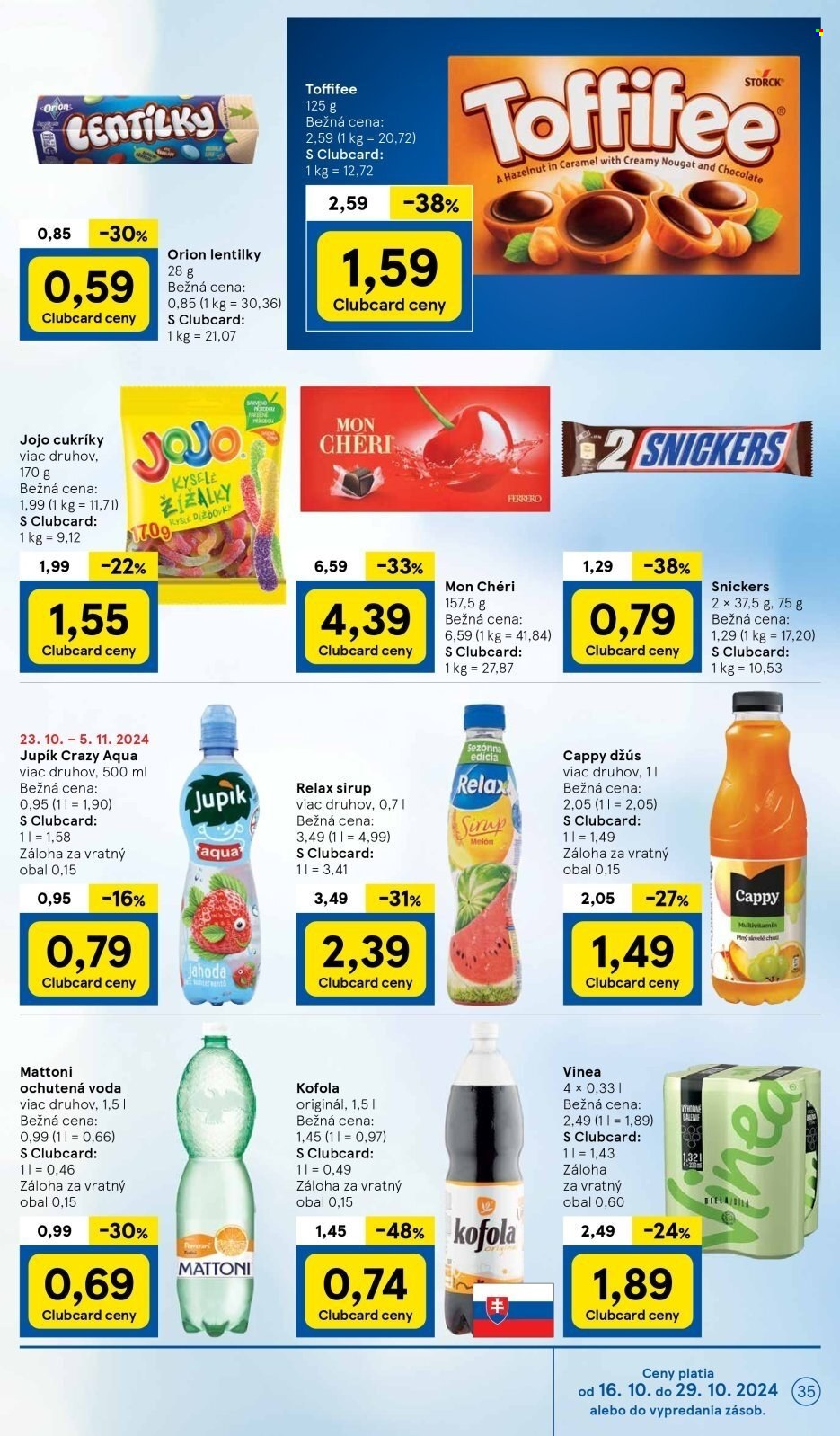 Leták TESCO - 23.10.2024 - 29.10.2024. Strana 35