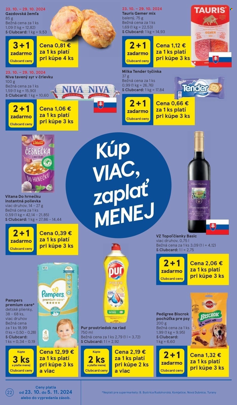 Leták TESCO supermarket - 23.10.2024 - 29.10.2024. Strana 22
