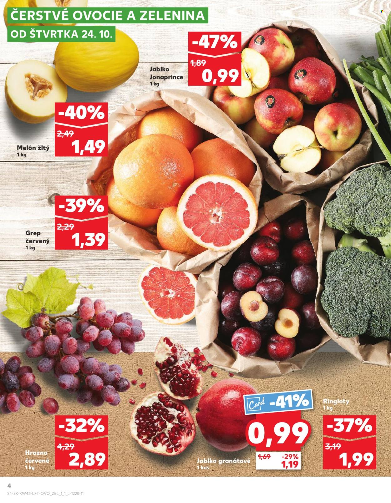 Leták Kaufland - 24.10.2024 - 30.10.2024. Strana 4