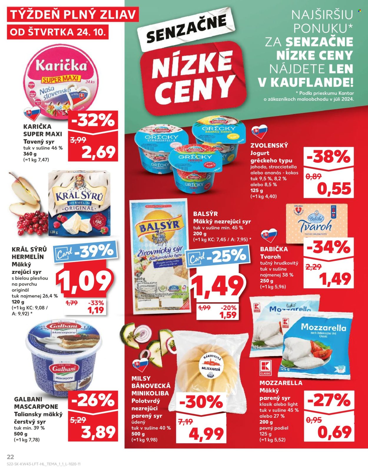 Leták Kaufland - 24.10.2024 - 30.10.2024. Strana 22
