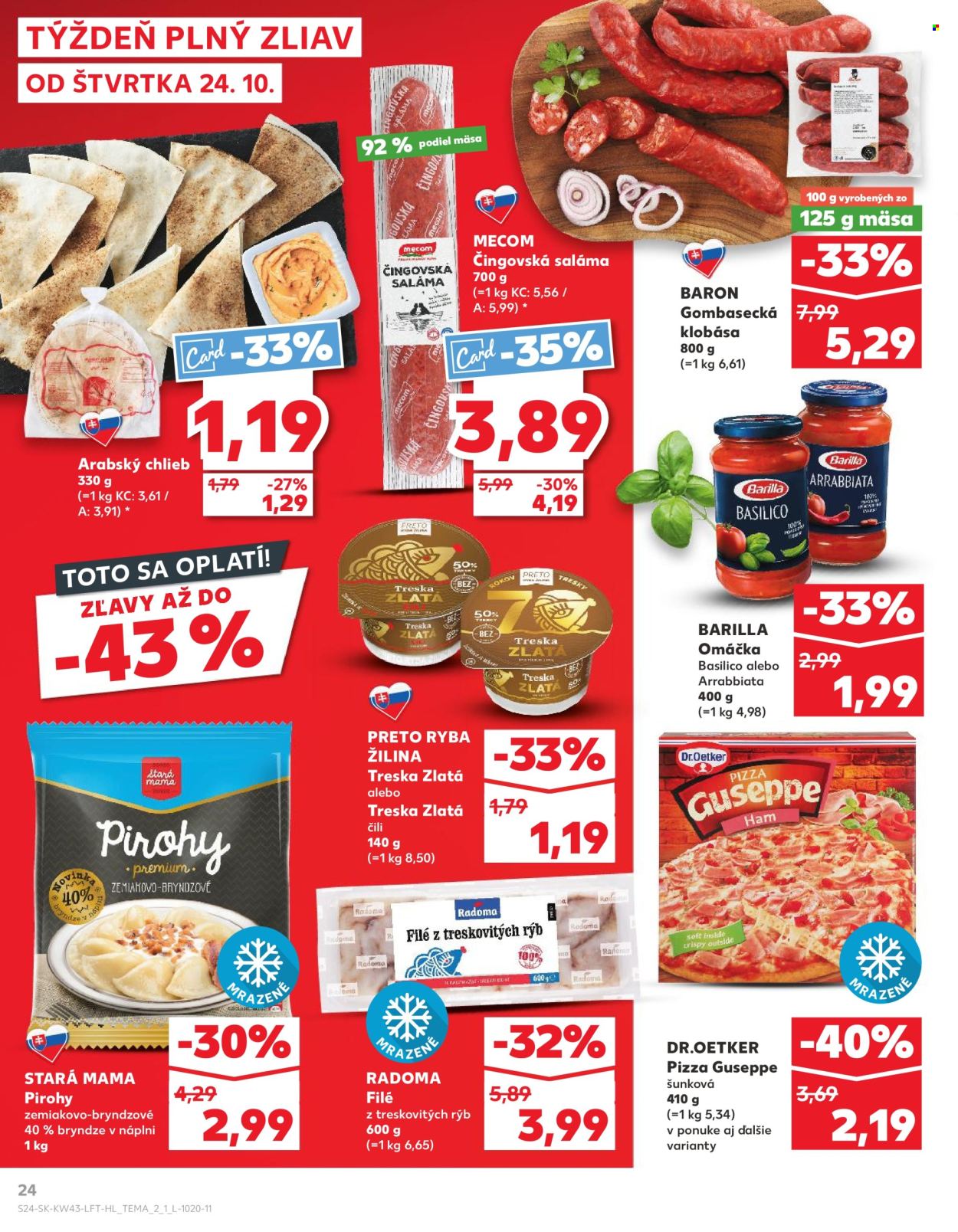 Leták Kaufland - 24.10.2024 - 30.10.2024. Strana 24