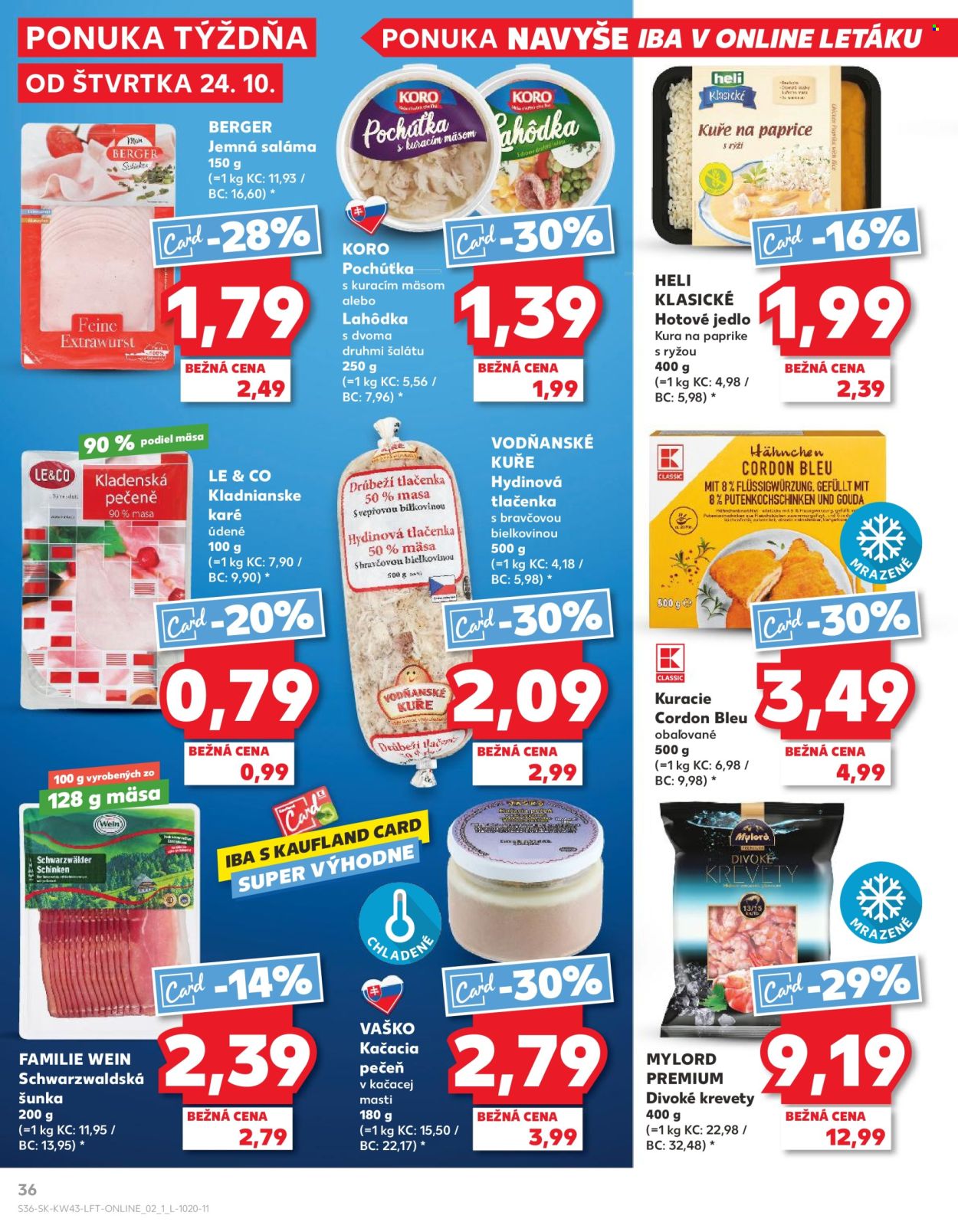 Leták Kaufland - 24.10.2024 - 30.10.2024. Strana 36