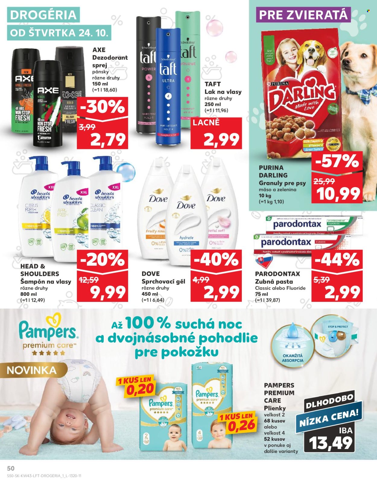 Leták Kaufland - 24.10.2024 - 30.10.2024. Strana 50