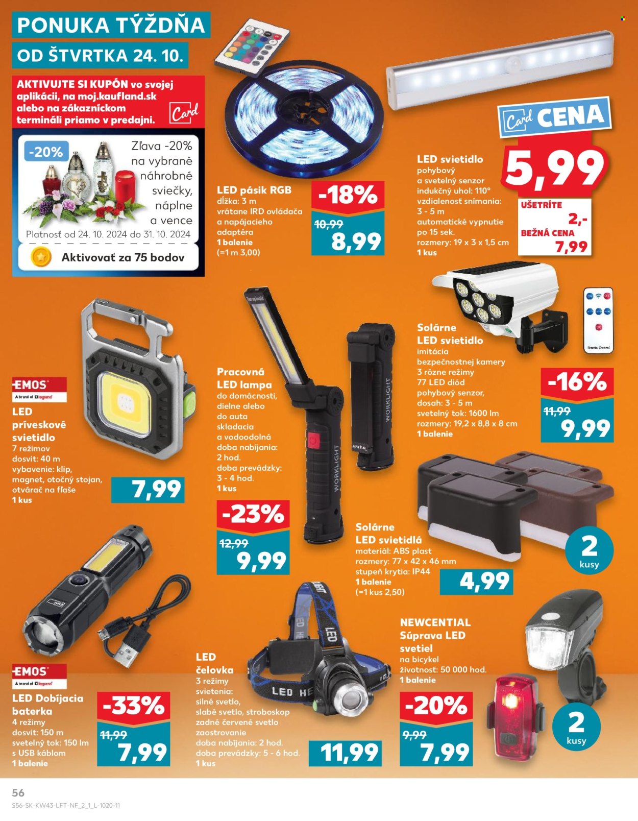 Leták Kaufland - 24.10.2024 - 30.10.2024. Strana 56