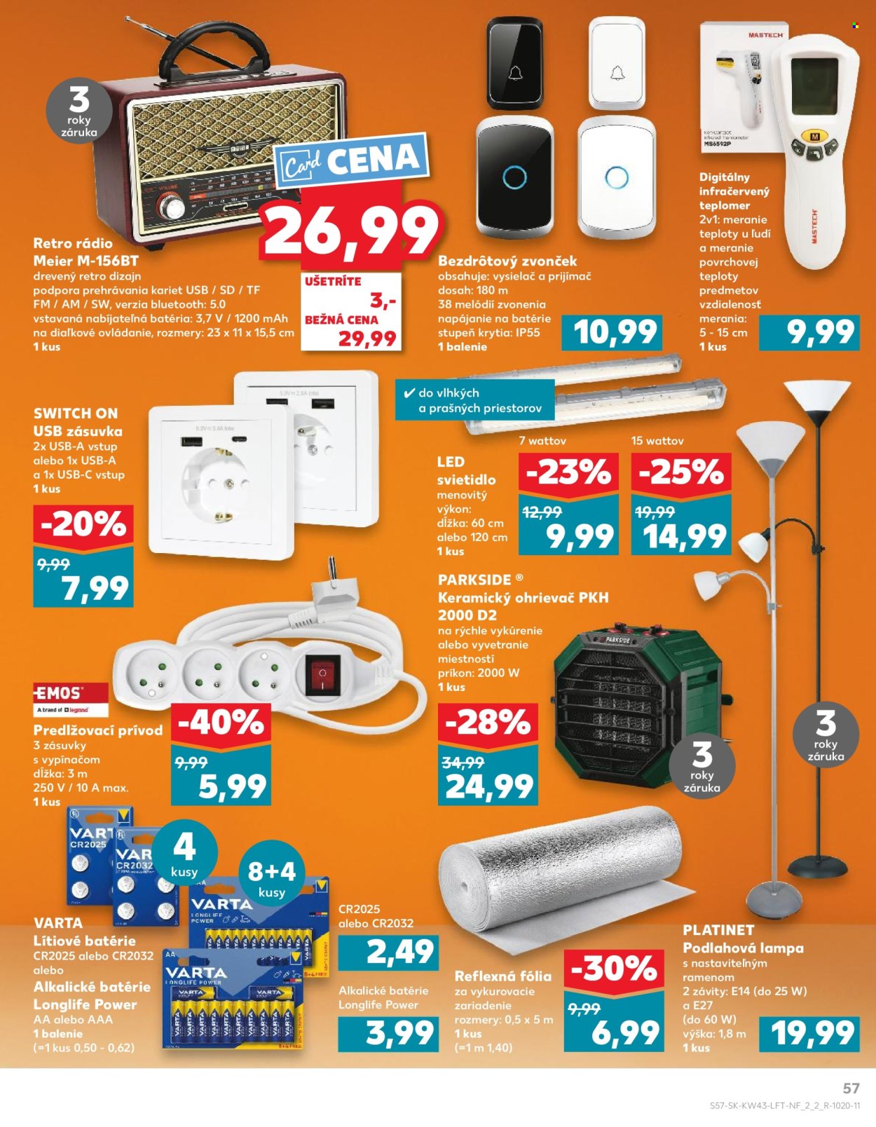 Leták Kaufland - 24.10.2024 - 30.10.2024. Strana 57