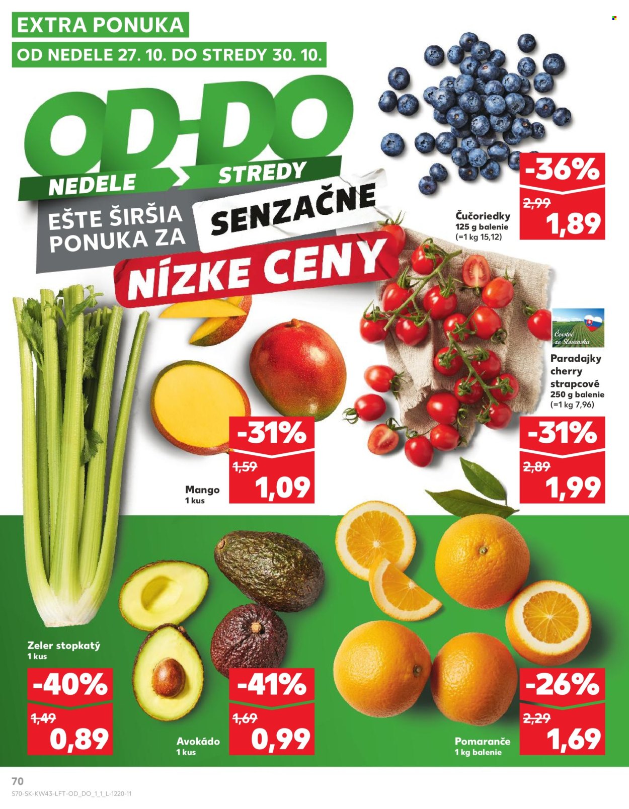 Leták Kaufland - 24.10.2024 - 30.10.2024. Strana 70