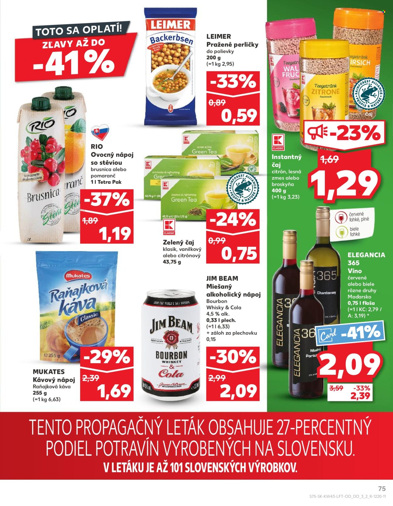 Leták Kaufland - 24.10.2024 - 30.10.2024. Strana 75