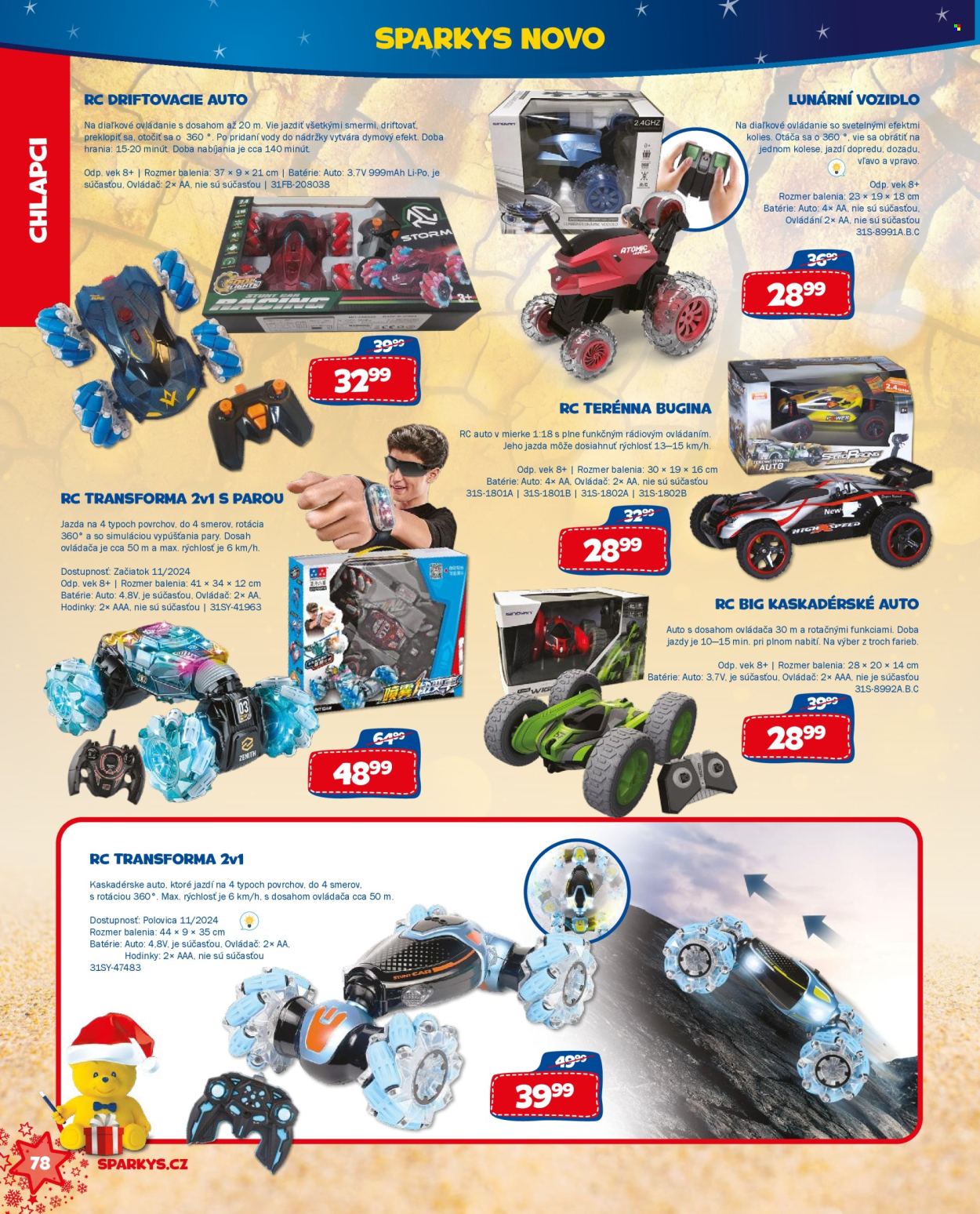 Leták Alltoys. Strana 78