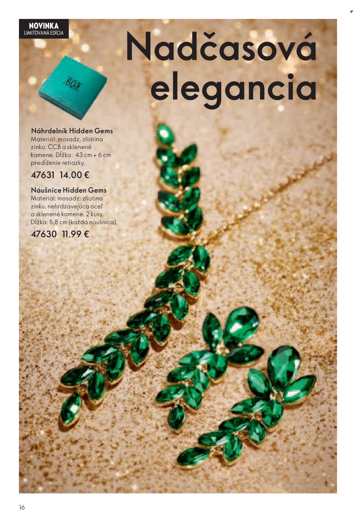 Leták Oriflame - 10.11.2024 - 30.11.2024. Strana 16