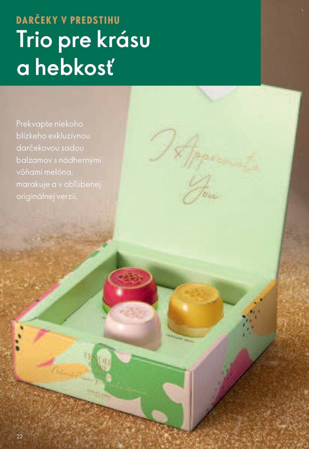 Leták Oriflame - 10.11.2024 - 30.11.2024. Strana 22
