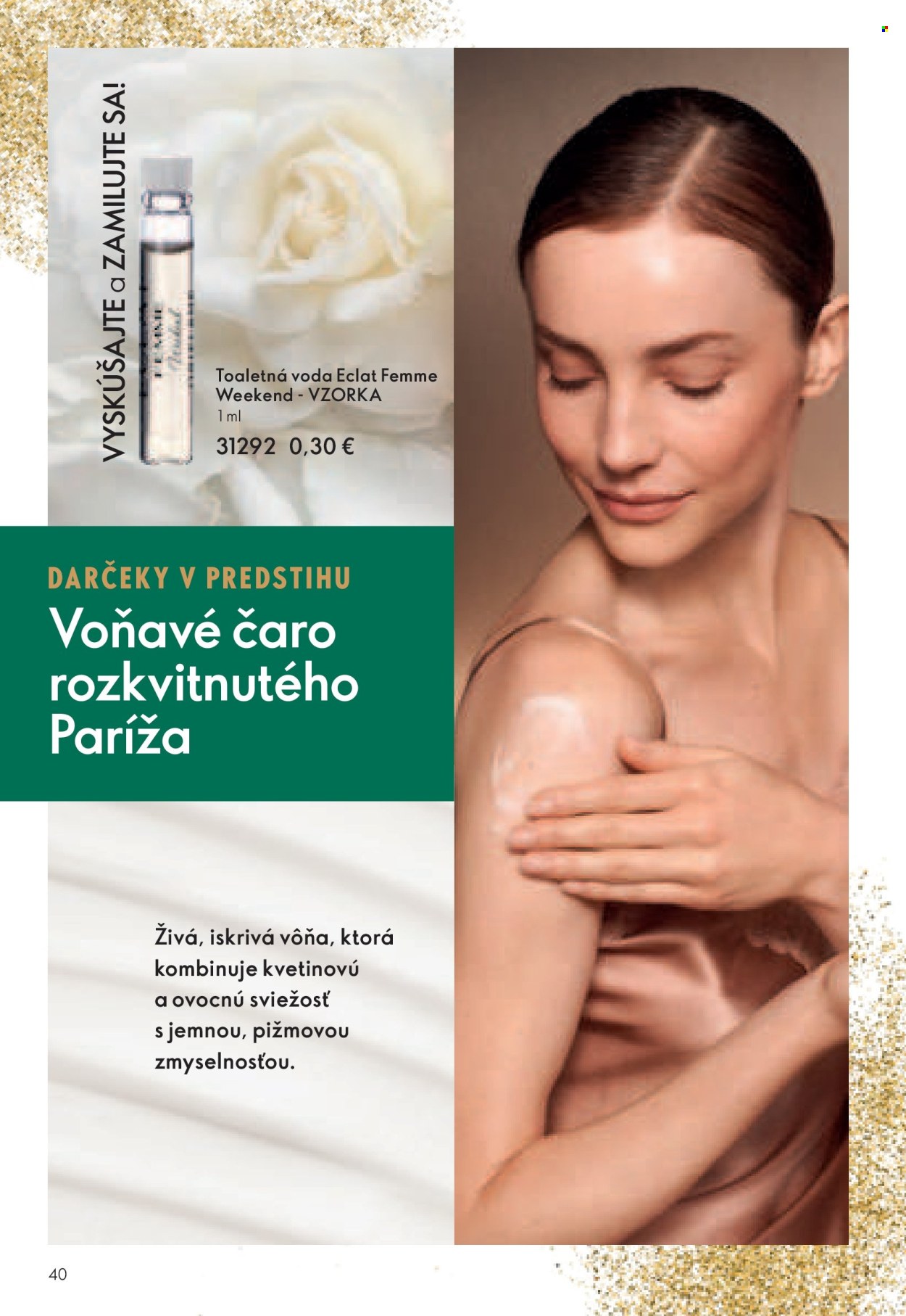 Leták Oriflame - 10.11.2024 - 30.11.2024. Strana 40