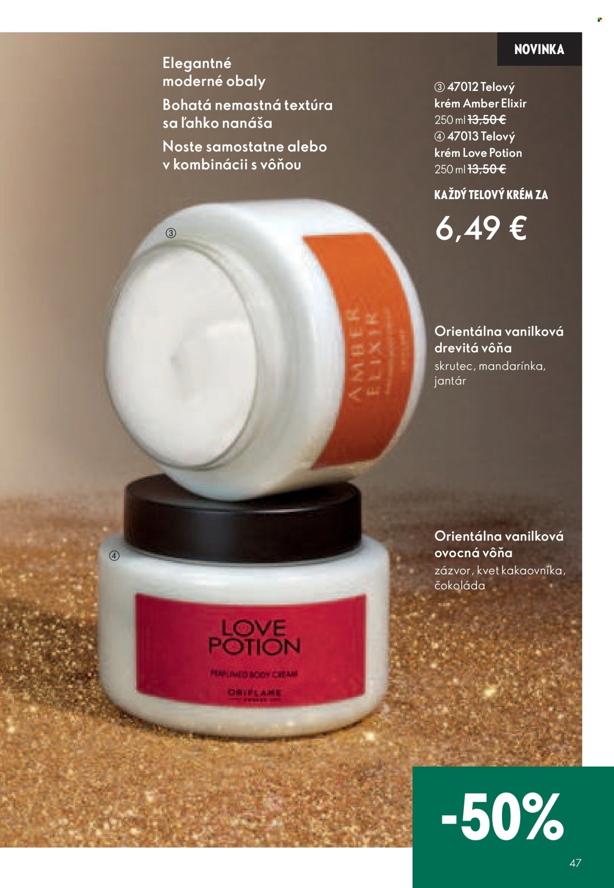 Leták Oriflame - 10.11.2024 - 30.11.2024. Strana 47