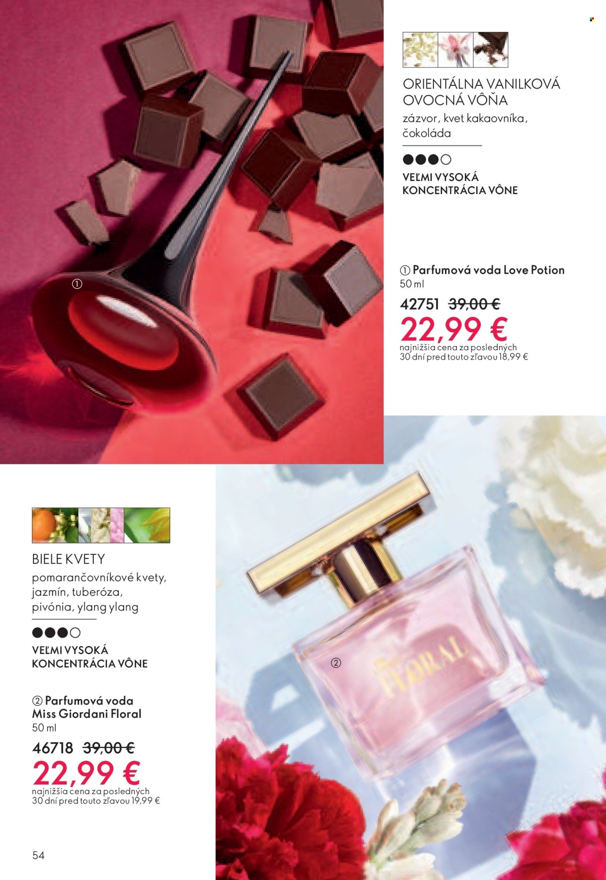 Leták Oriflame - 10.11.2024 - 30.11.2024. Strana 54