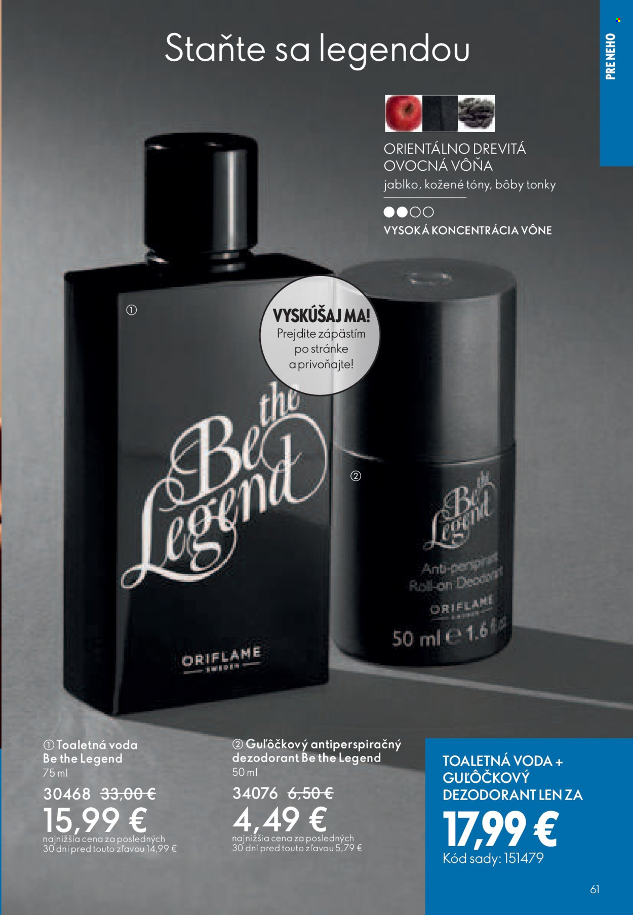 Leták Oriflame - 10.11.2024 - 30.11.2024. Strana 61