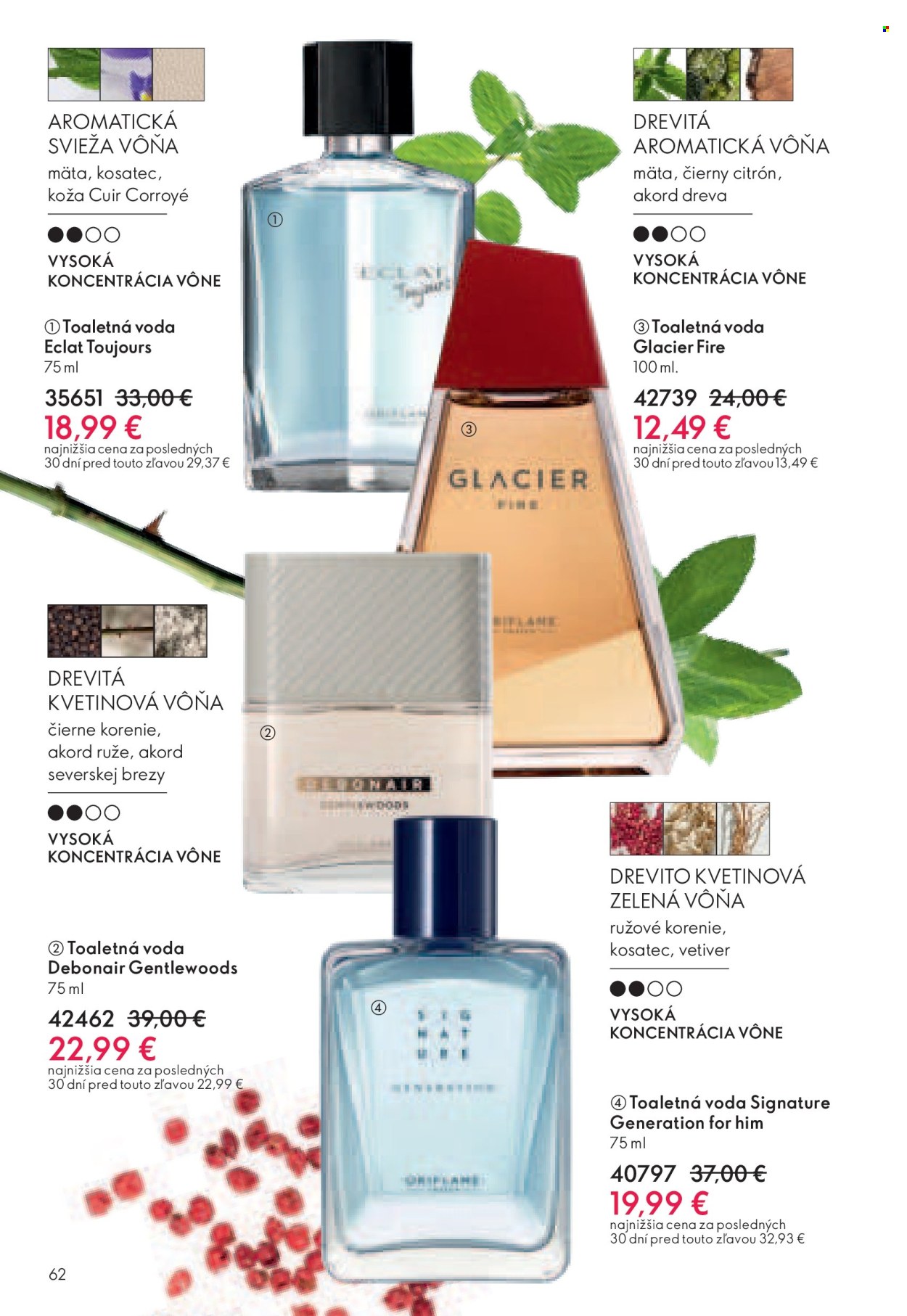 Leták Oriflame - 10.11.2024 - 30.11.2024. Strana 62