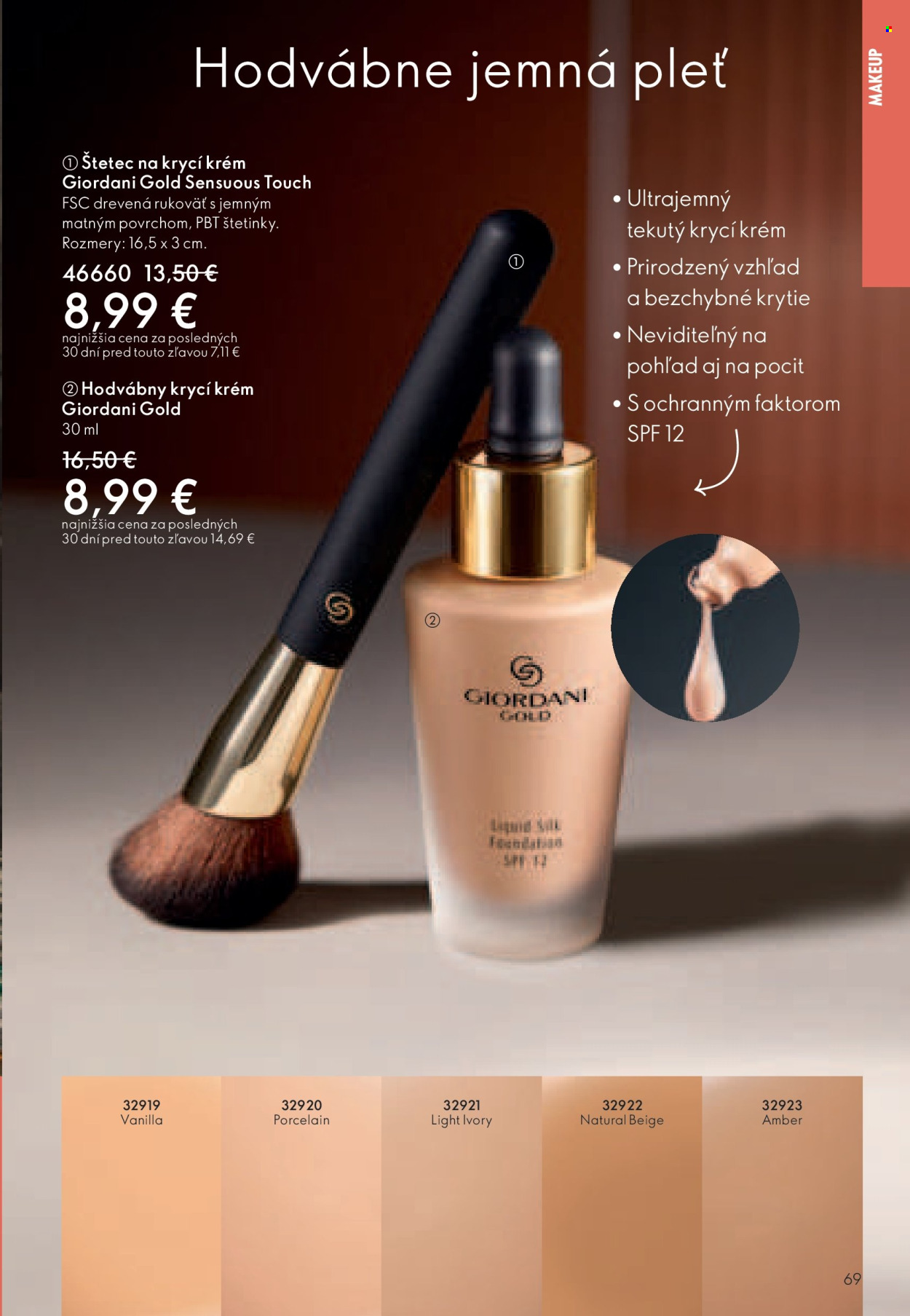 Leták Oriflame - 10.11.2024 - 30.11.2024. Strana 69