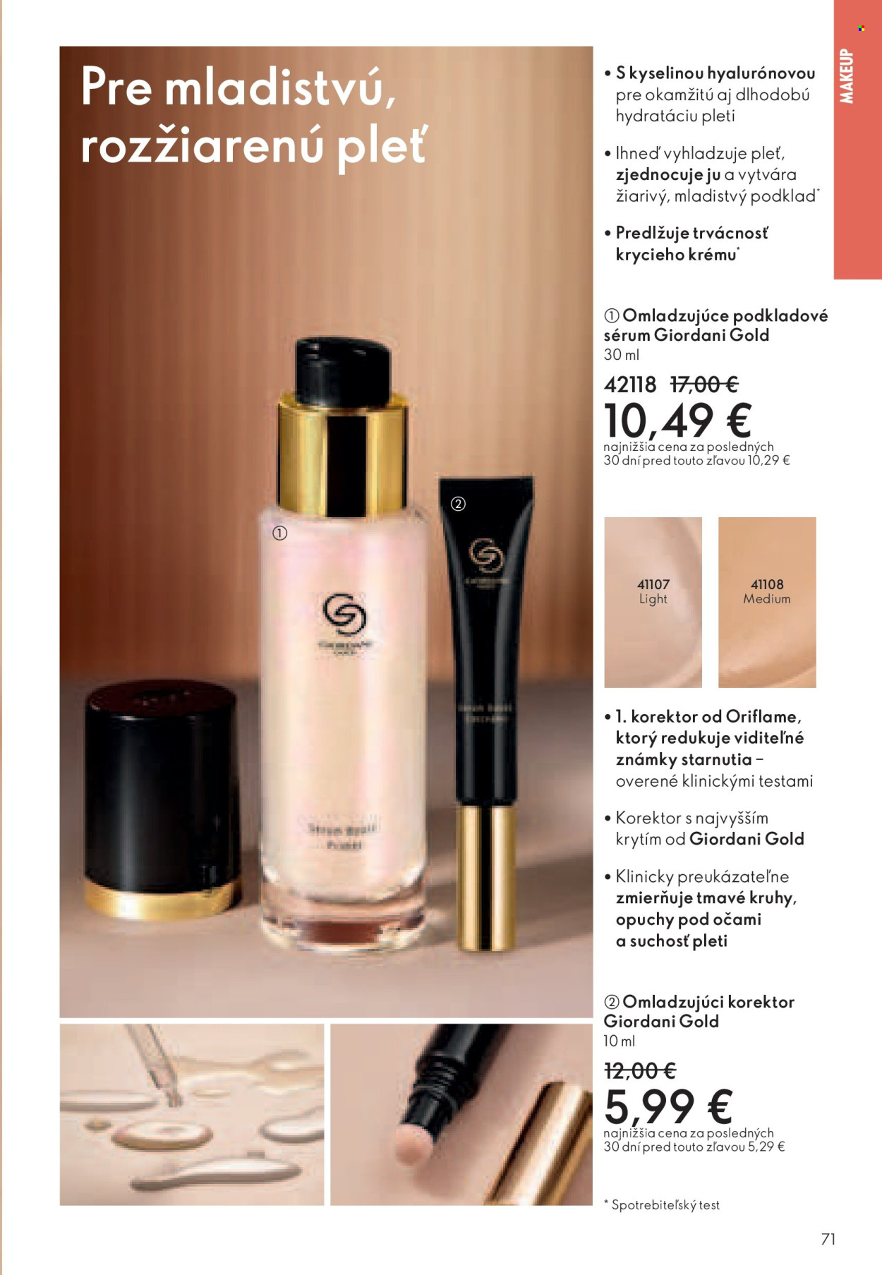 Leták Oriflame - 10.11.2024 - 30.11.2024. Strana 71