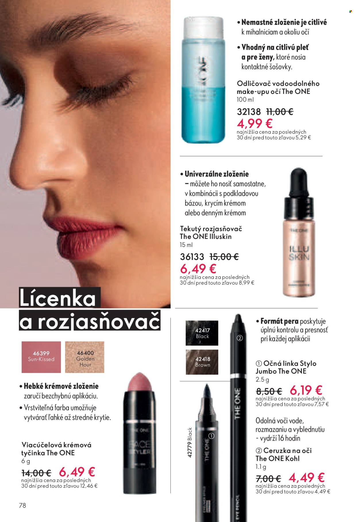 Leták Oriflame - 10.11.2024 - 30.11.2024. Strana 78
