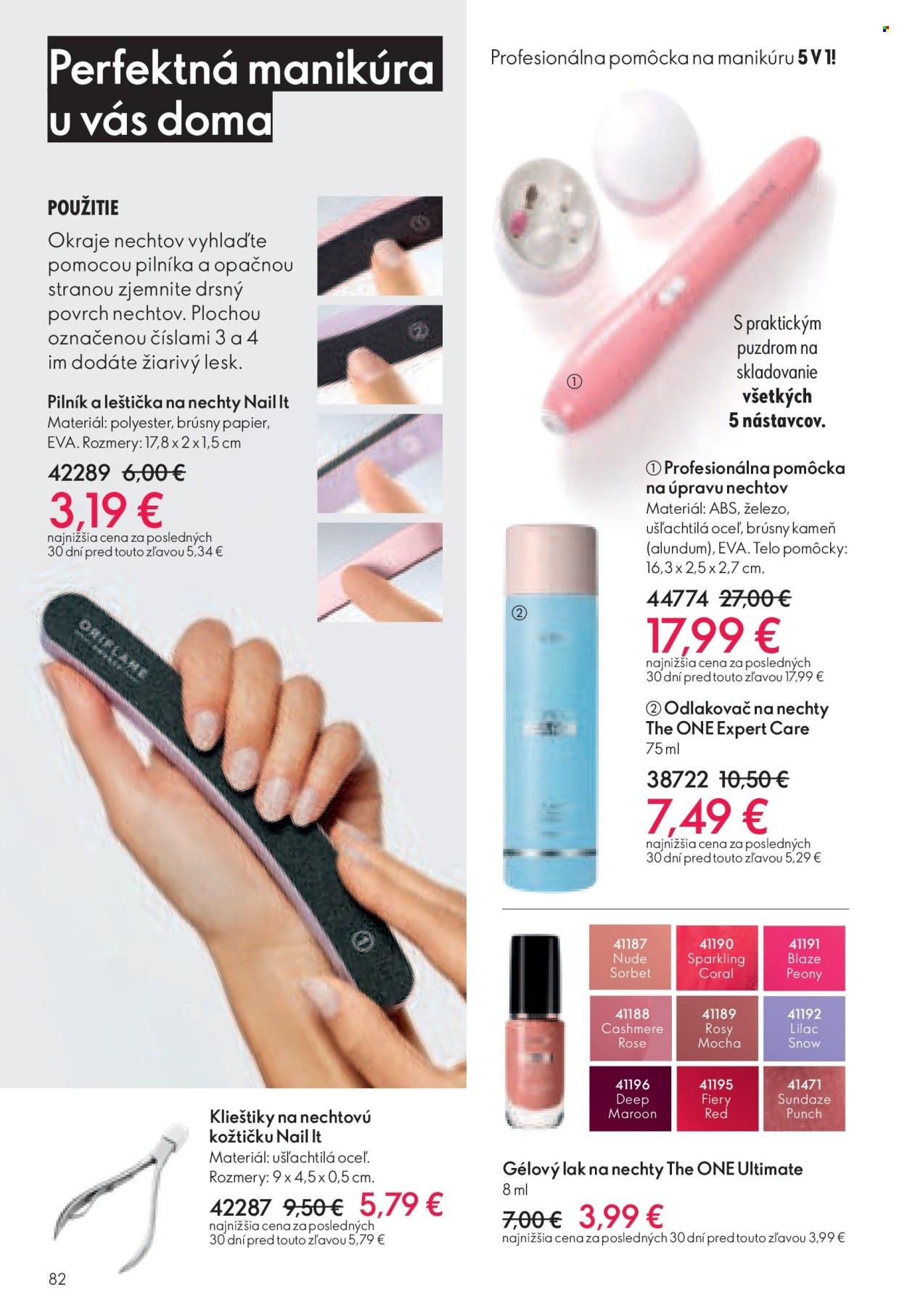 Leták Oriflame - 10.11.2024 - 30.11.2024. Strana 82