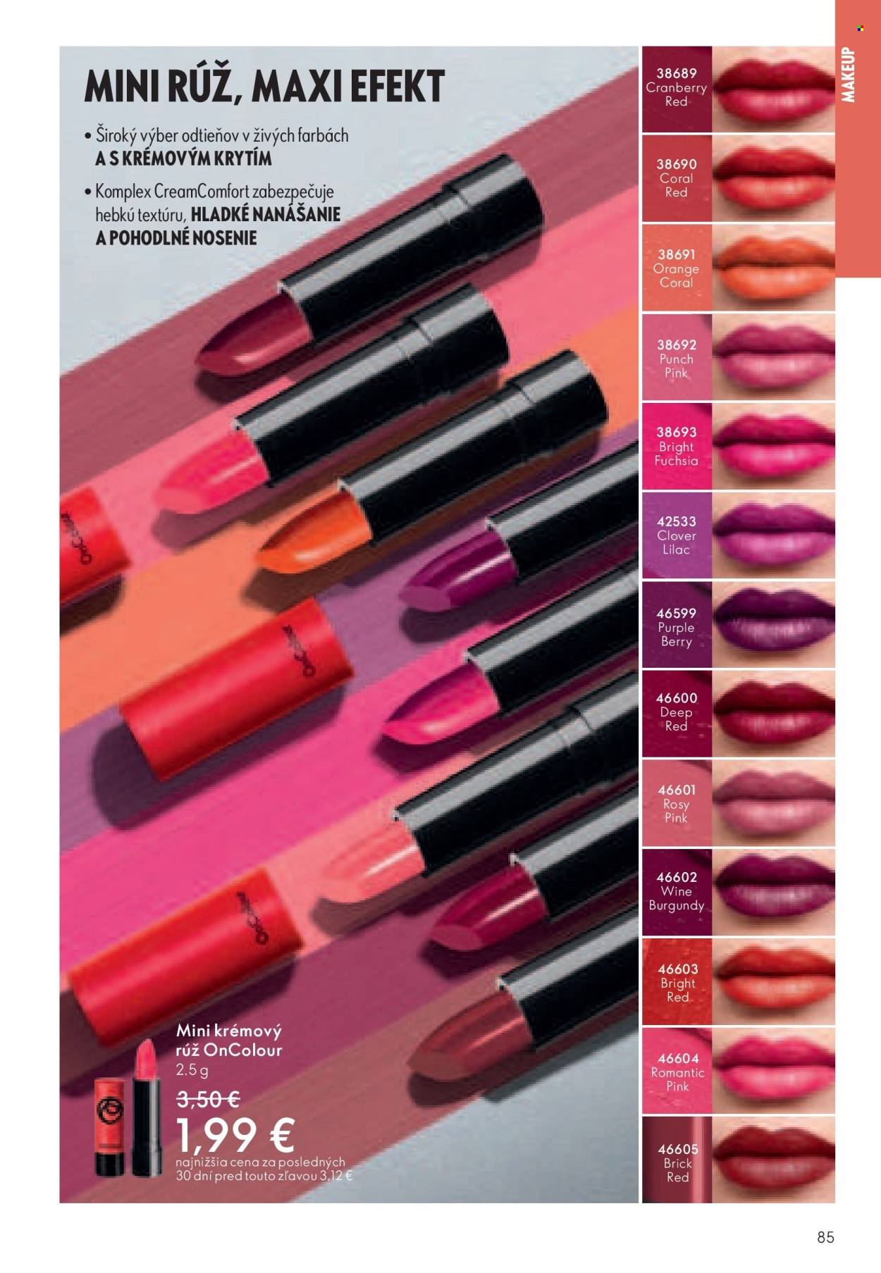 Leták Oriflame - 10.11.2024 - 30.11.2024. Strana 85