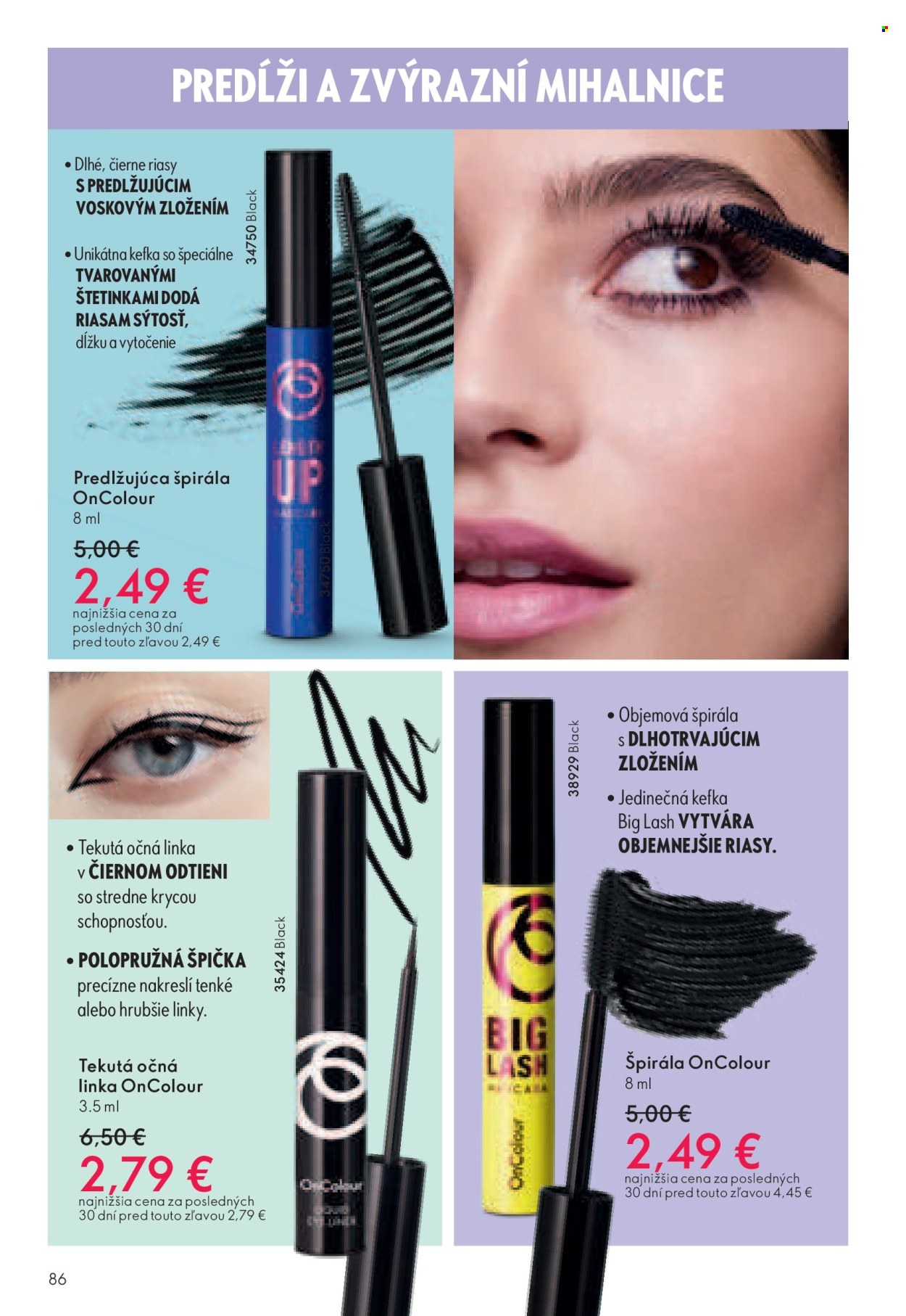 Leták Oriflame - 10.11.2024 - 30.11.2024. Strana 86