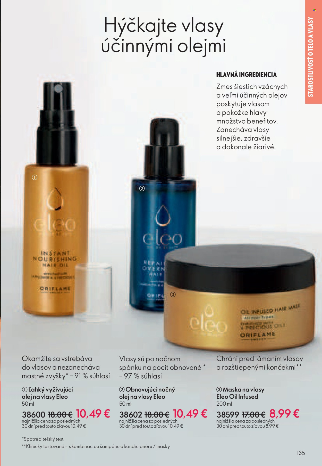 Leták Oriflame - 10.11.2024 - 30.11.2024. Strana 135