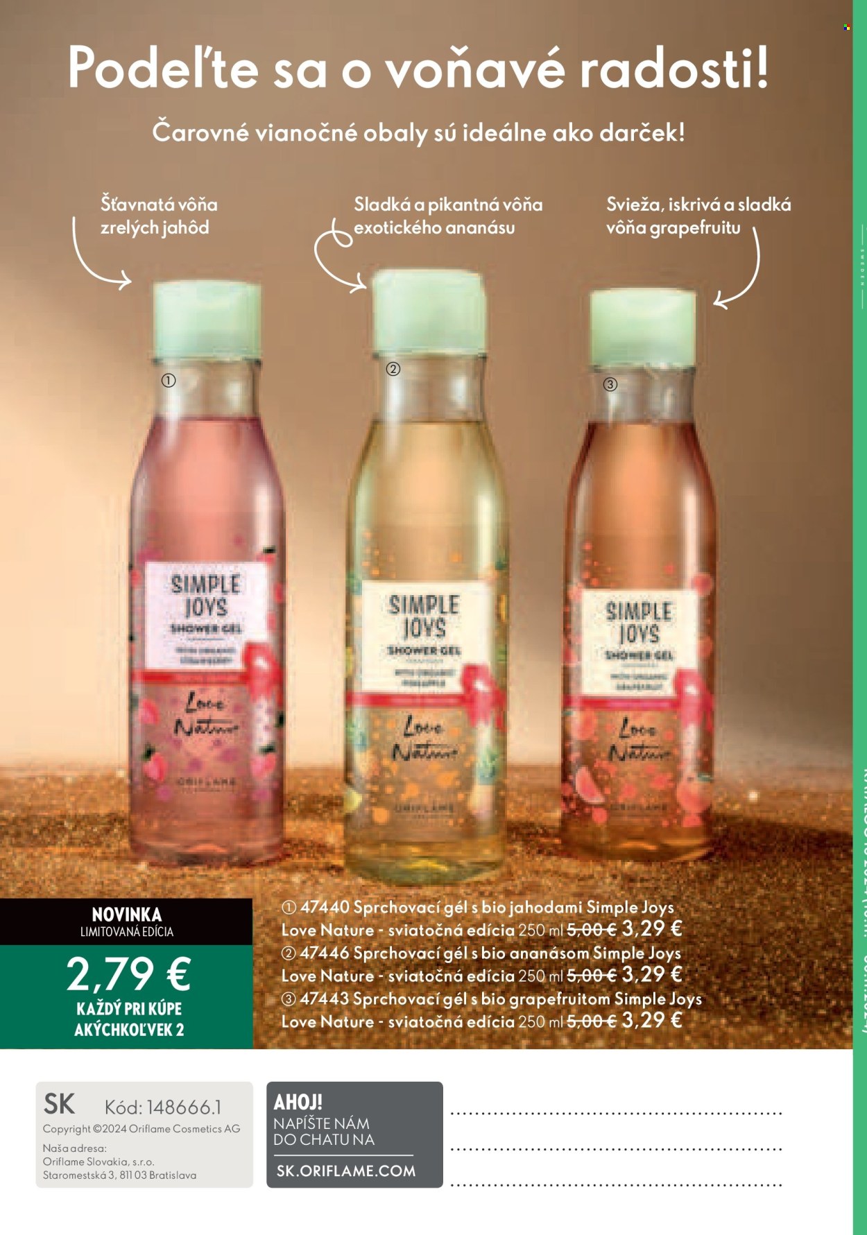 Leták Oriflame - 10.11.2024 - 30.11.2024. Strana 180