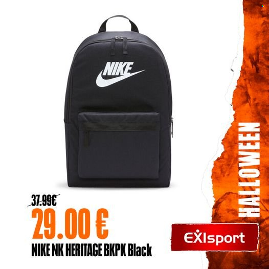 Leták Exisport. Strana 1