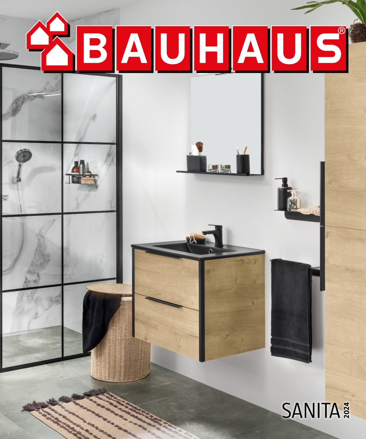 Leták Bauhaus - 23.10.2024 - 31.3.2025. Strana 1