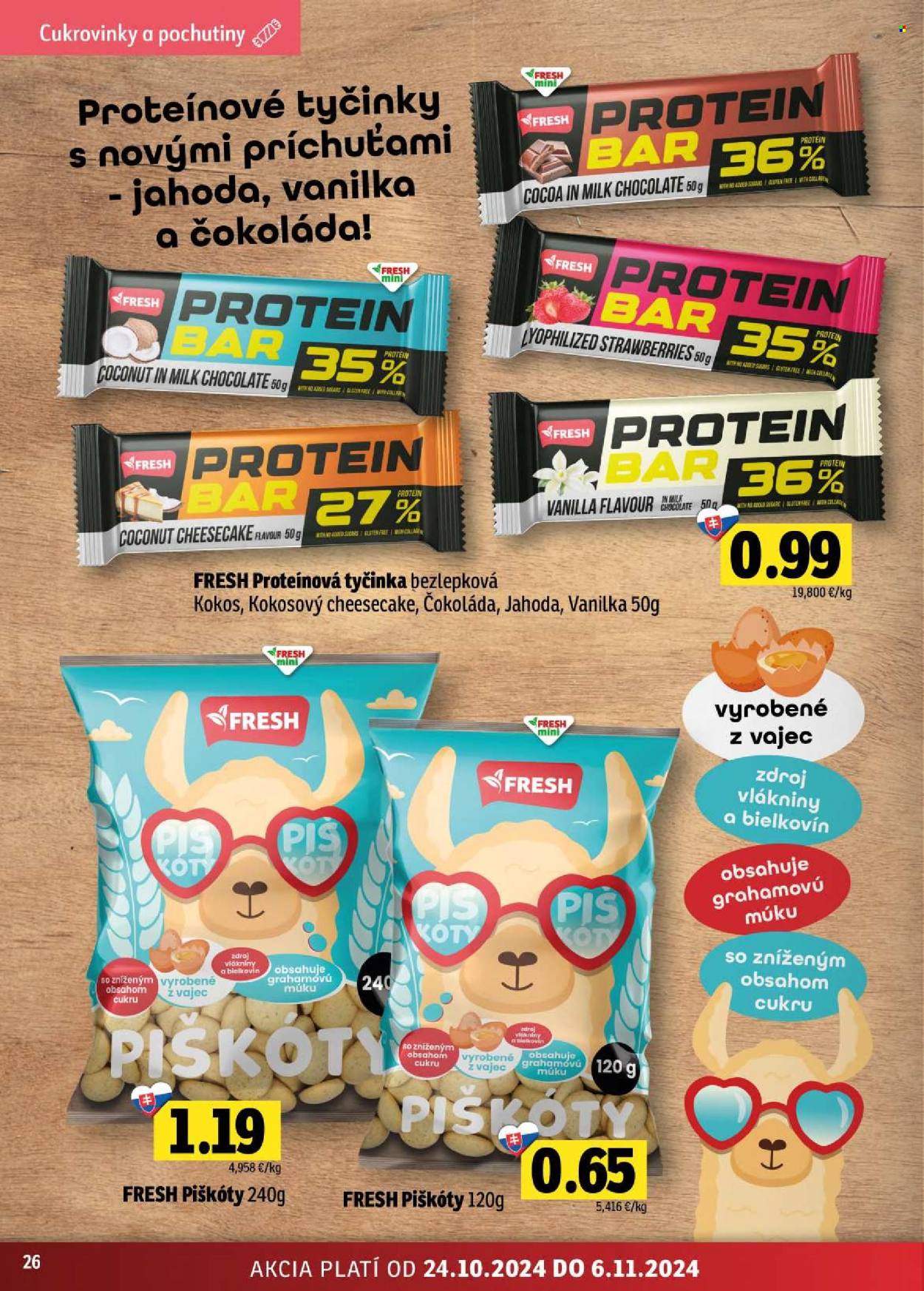 Leták FRESH - 24.10.2024 - 6.11.2024. Strana 26