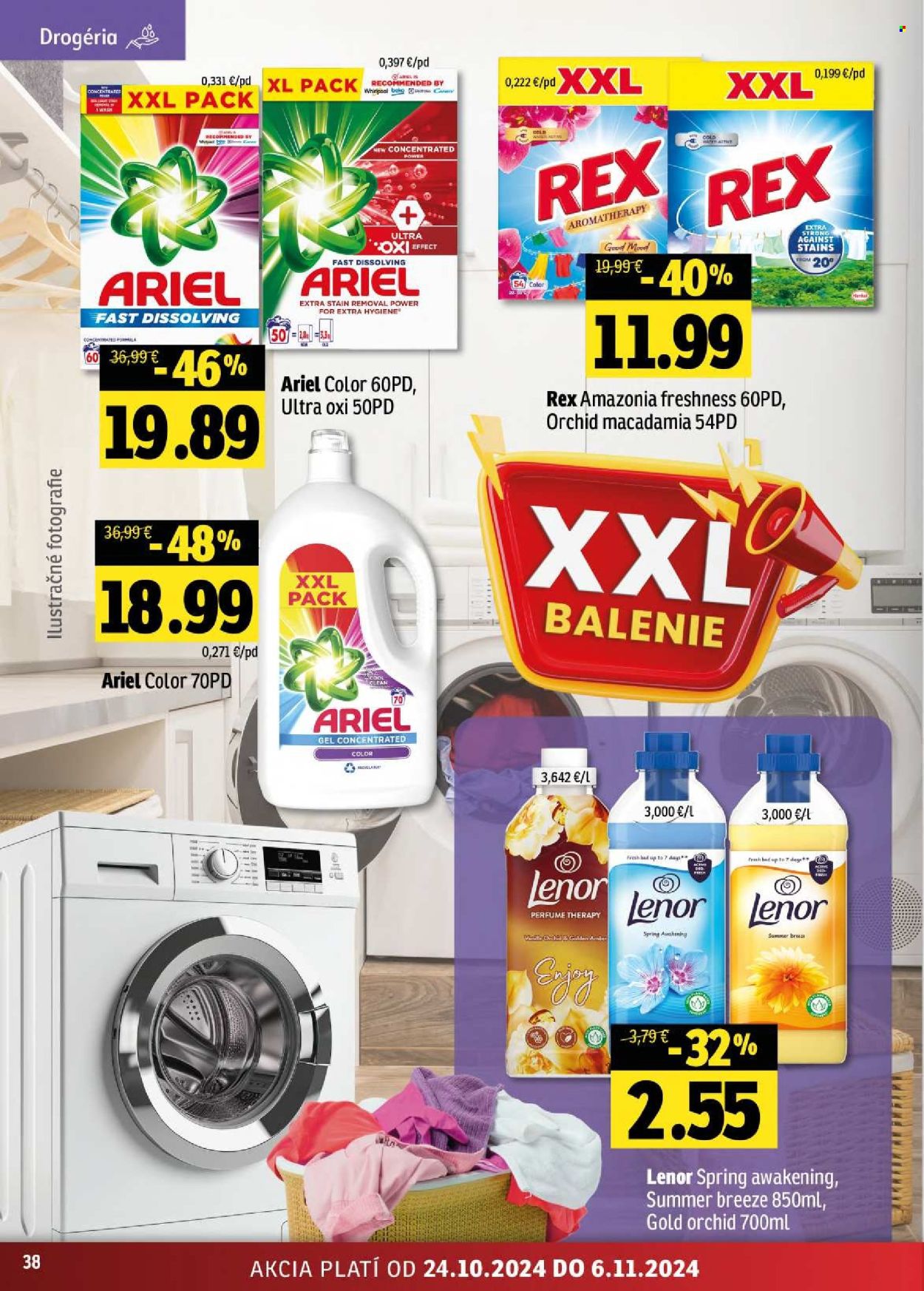 Leták FRESH - 24.10.2024 - 6.11.2024. Strana 38