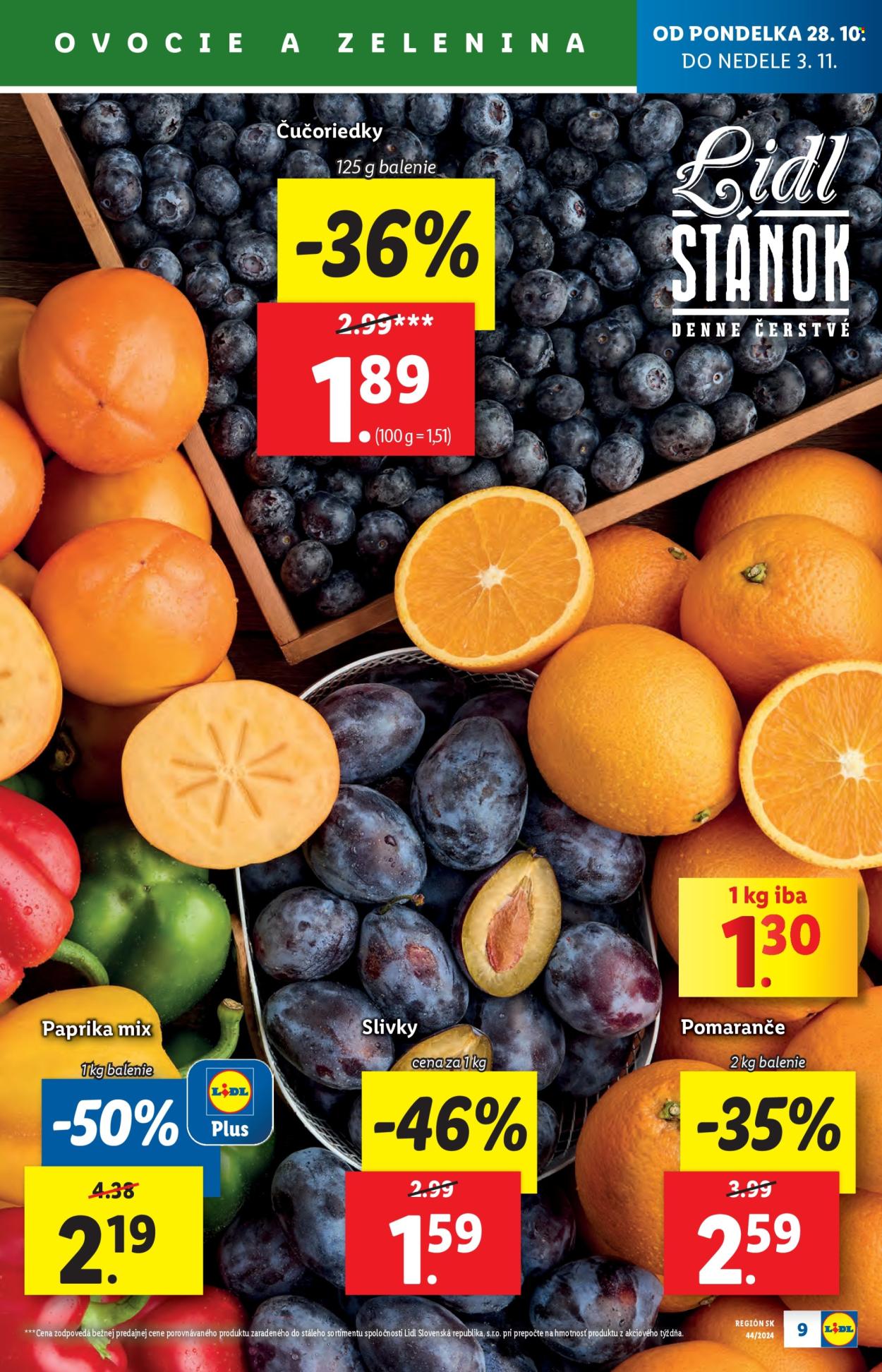 Leták Lidl - 28.10.2024 - 3.11.2024. Strana 11