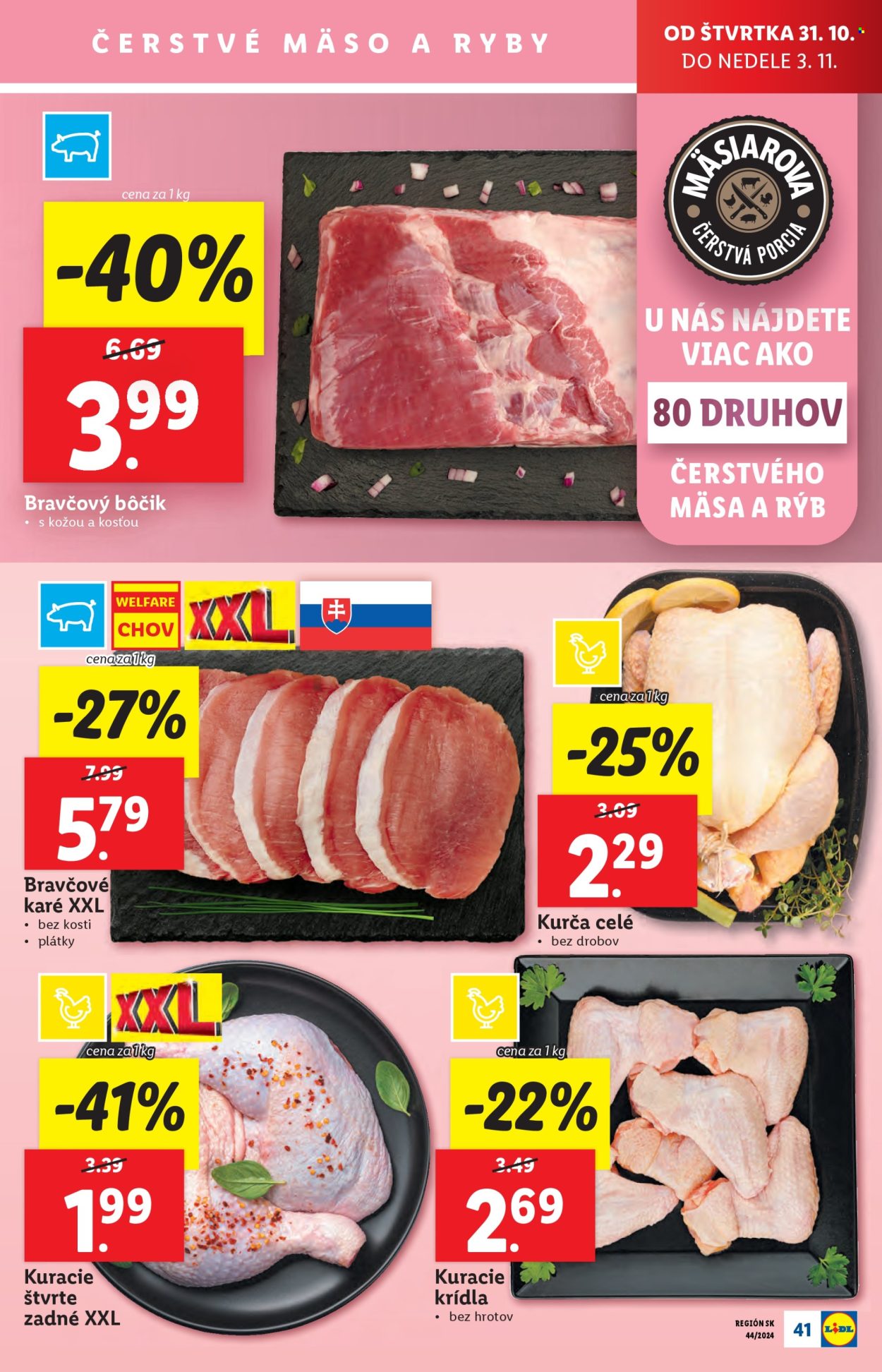 Leták Lidl - 28.10.2024 - 3.11.2024. Strana 47
