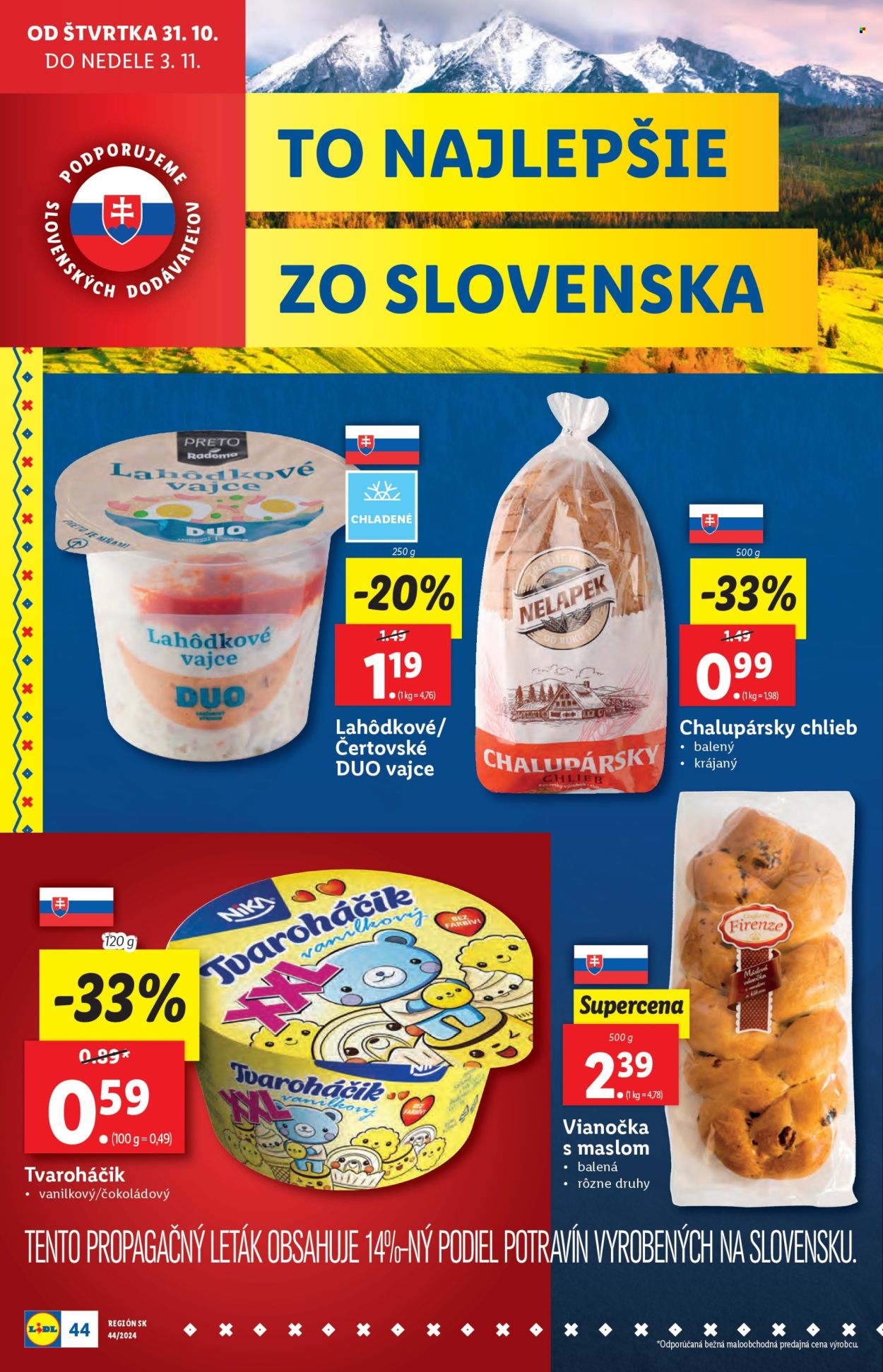 Leták Lidl - 28.10.2024 - 3.11.2024. Strana 52