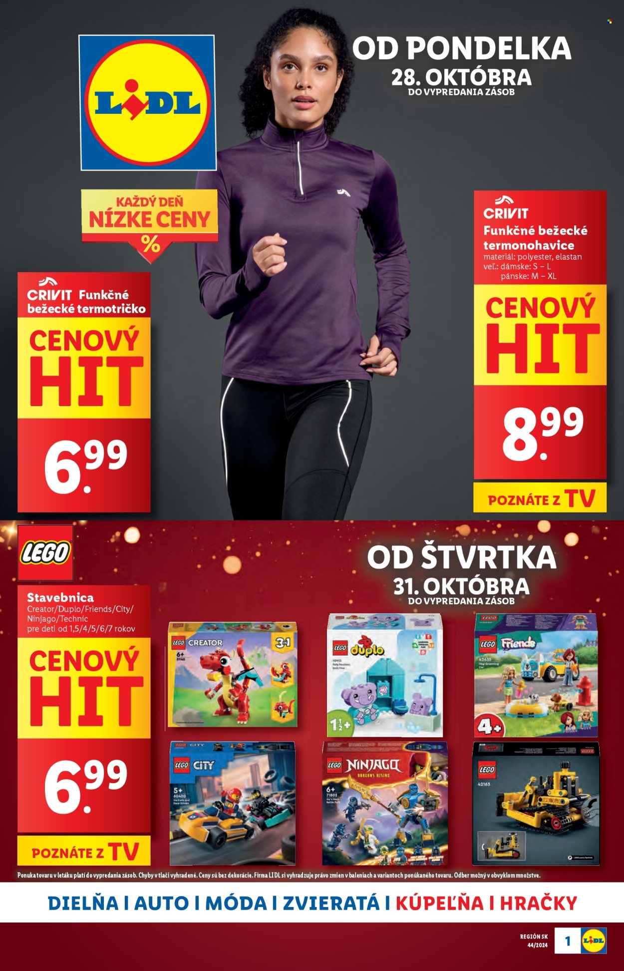 Leták Lidl. Strana 1
