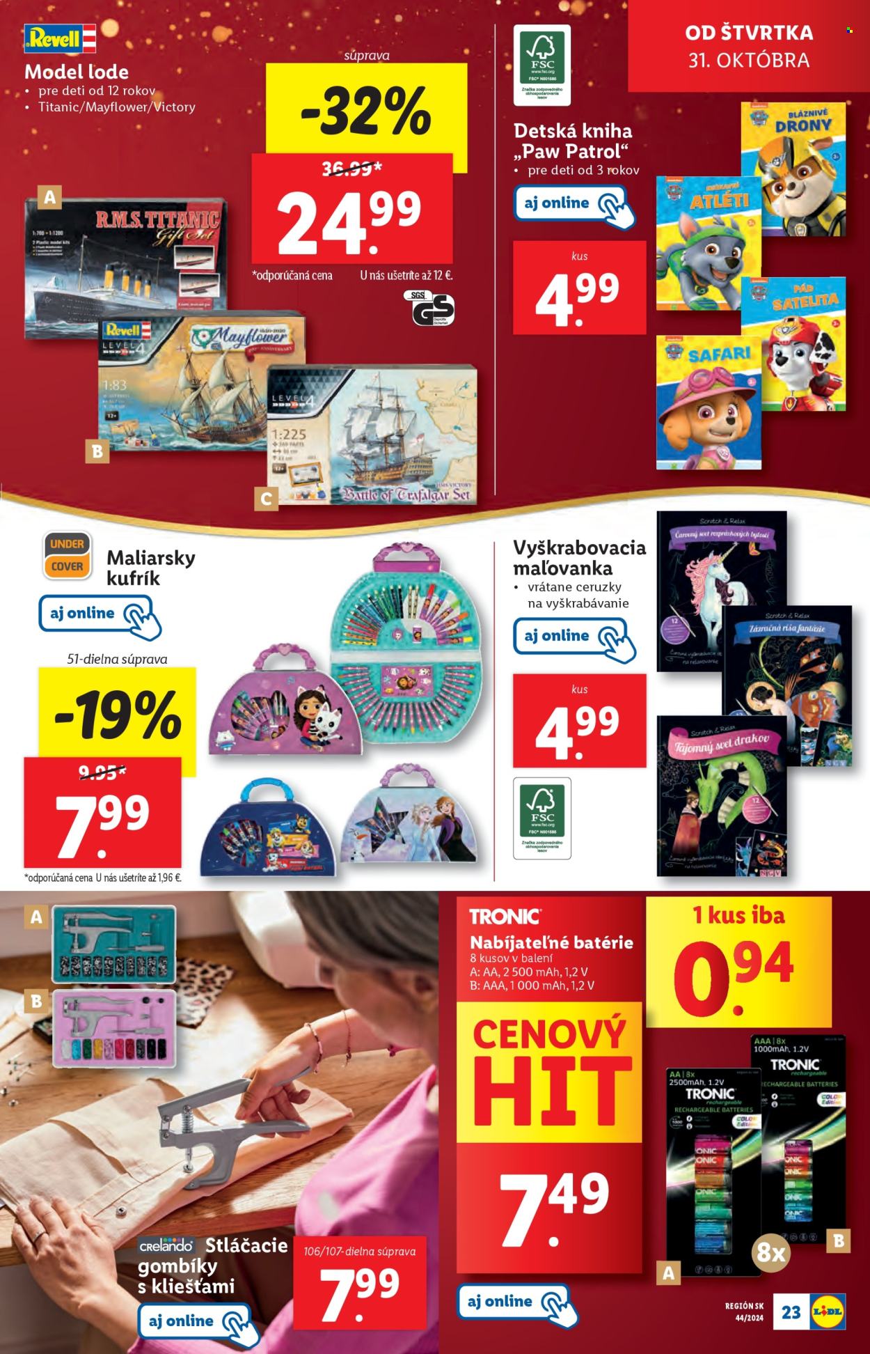 Leták Lidl. Strana 25