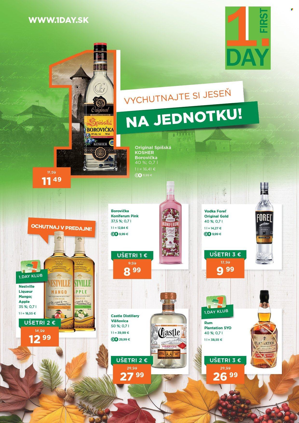 Leták 1Day - 24.10.2024 - 6.11.2024. Strana 1