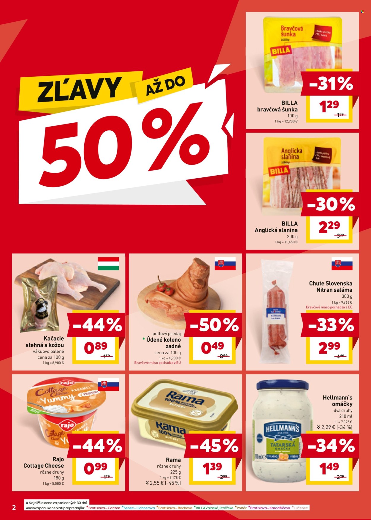 Leták Billa - 30.10.2024 - 5.11.2024. Strana 2