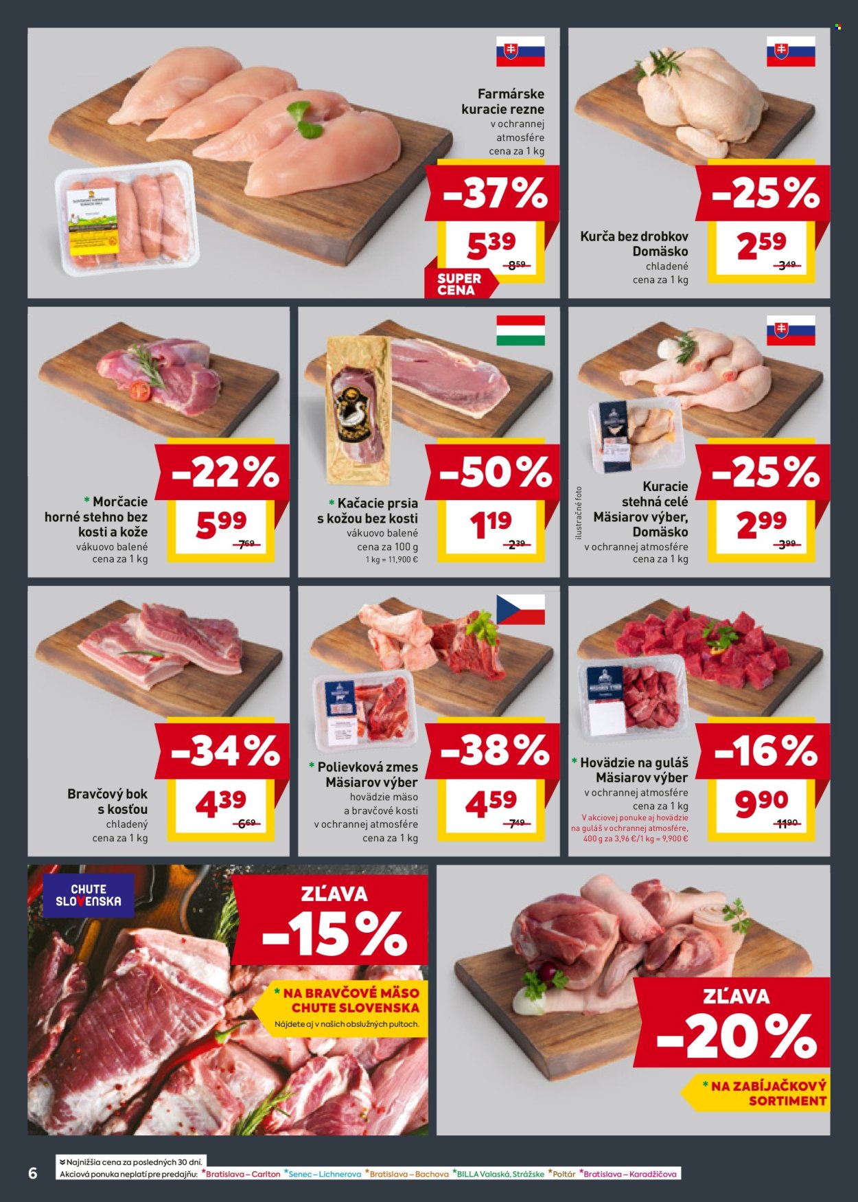 Leták Billa - 30.10.2024 - 5.11.2024. Strana 6