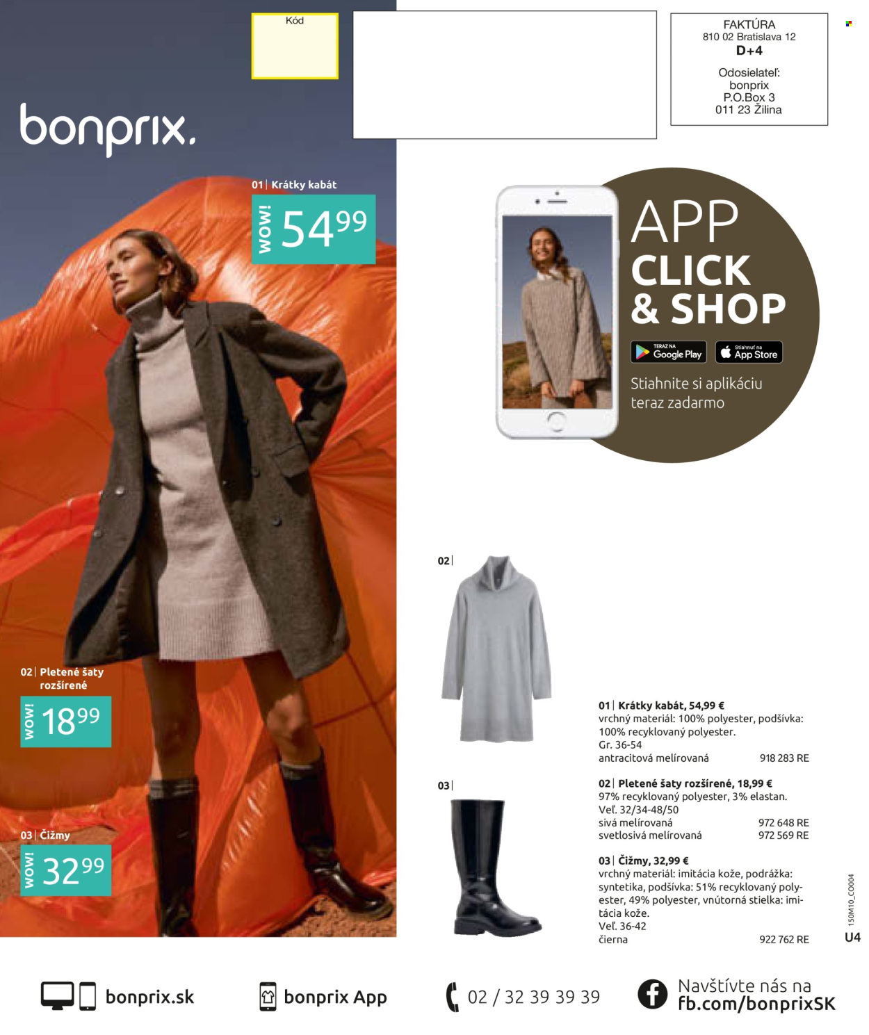 Leták Bonprix - 28.10.2024 - 28.1.2025. Strana 100
